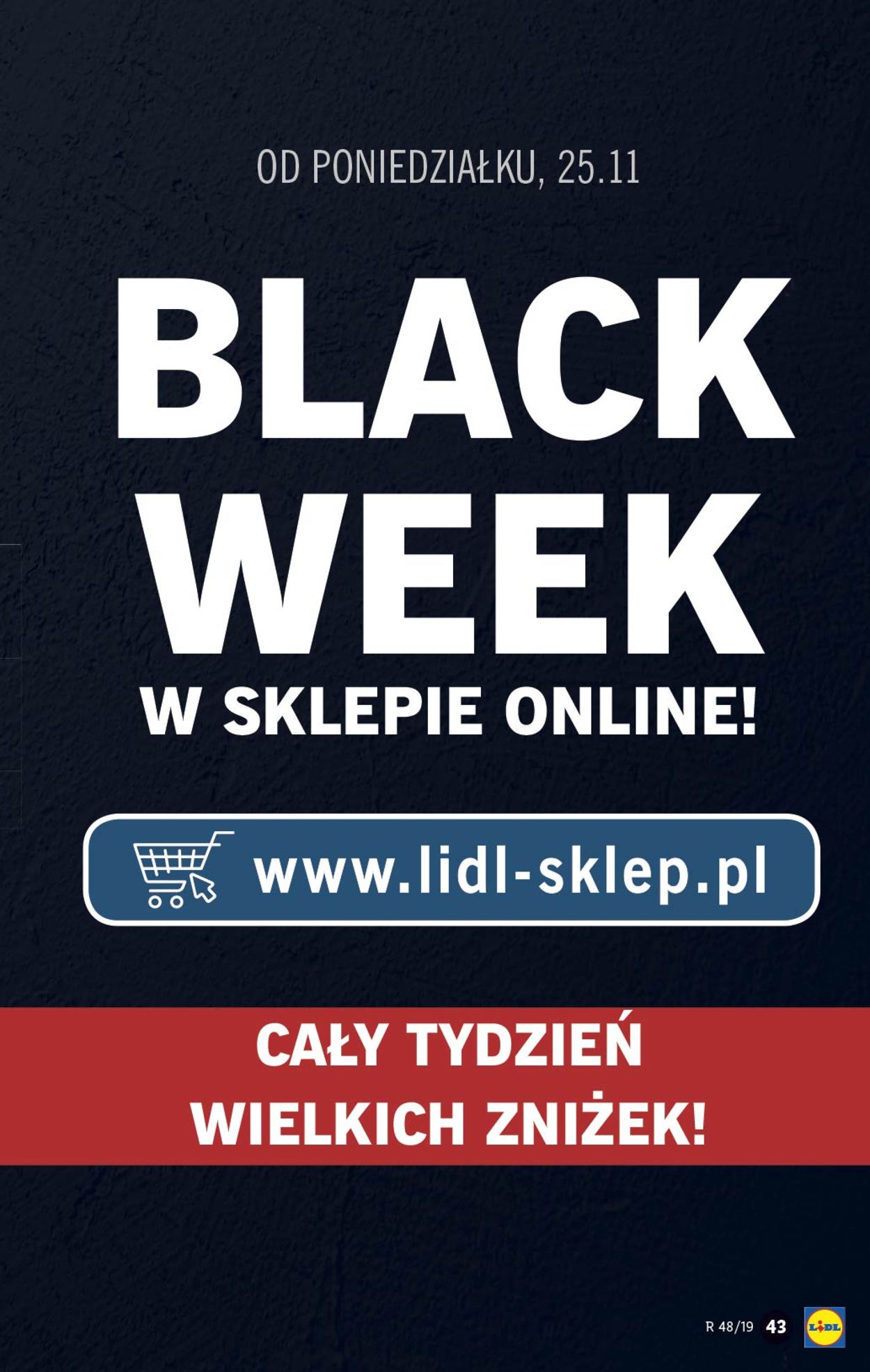 Gazetka promocyjna LIDL - Gazetka Black Friday 2019 - 25.11-30.11.2019 (Strona 43)