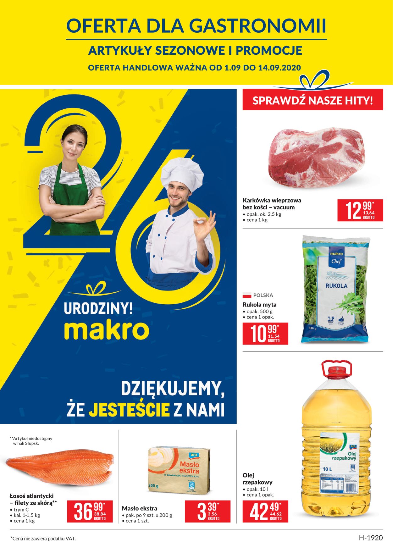 Gazetka promocyjna Makro - 01.09-14.09.2020