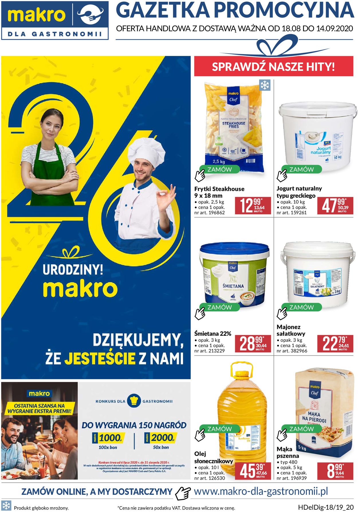 Gazetka promocyjna Makro - 18.08-14.09.2020