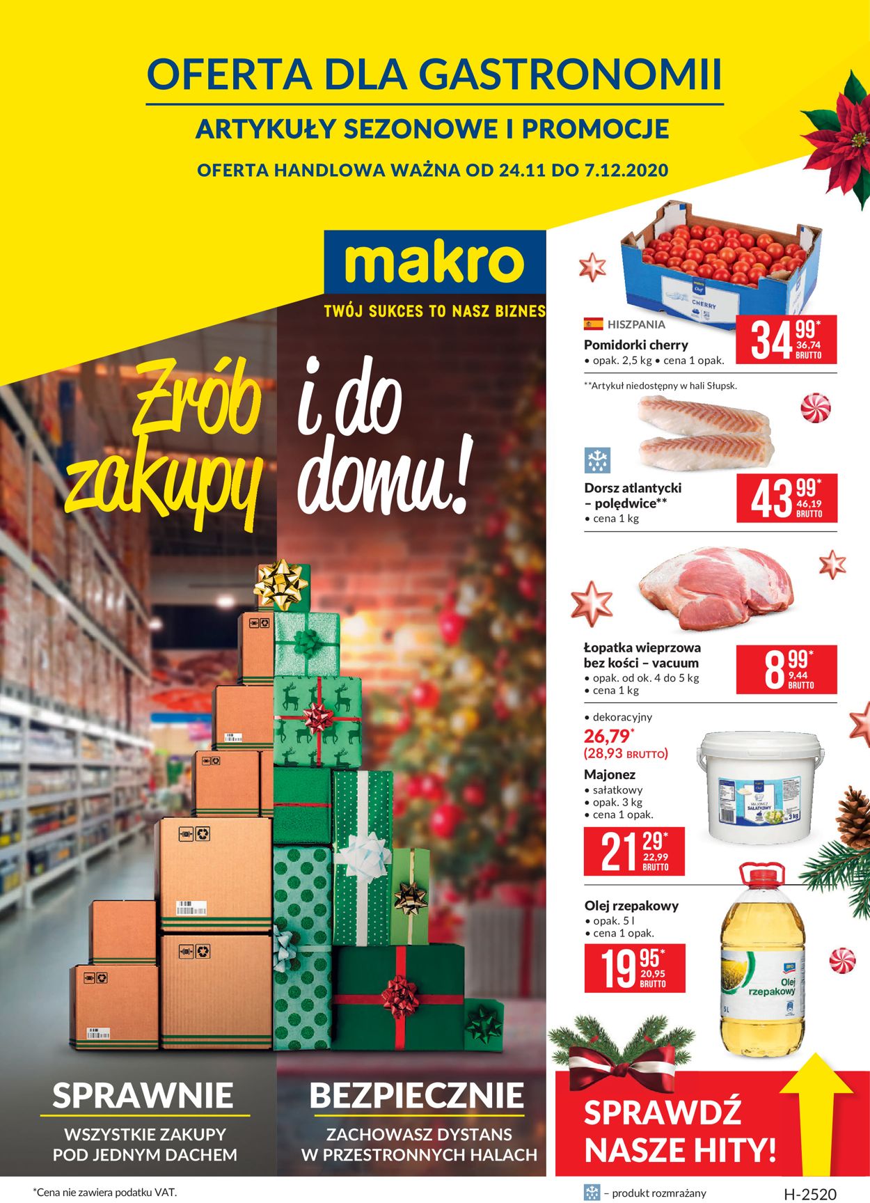 Gazetka promocyjna Makro - Gazetka Świąteczna 2020 - 24.11-07.12.2020