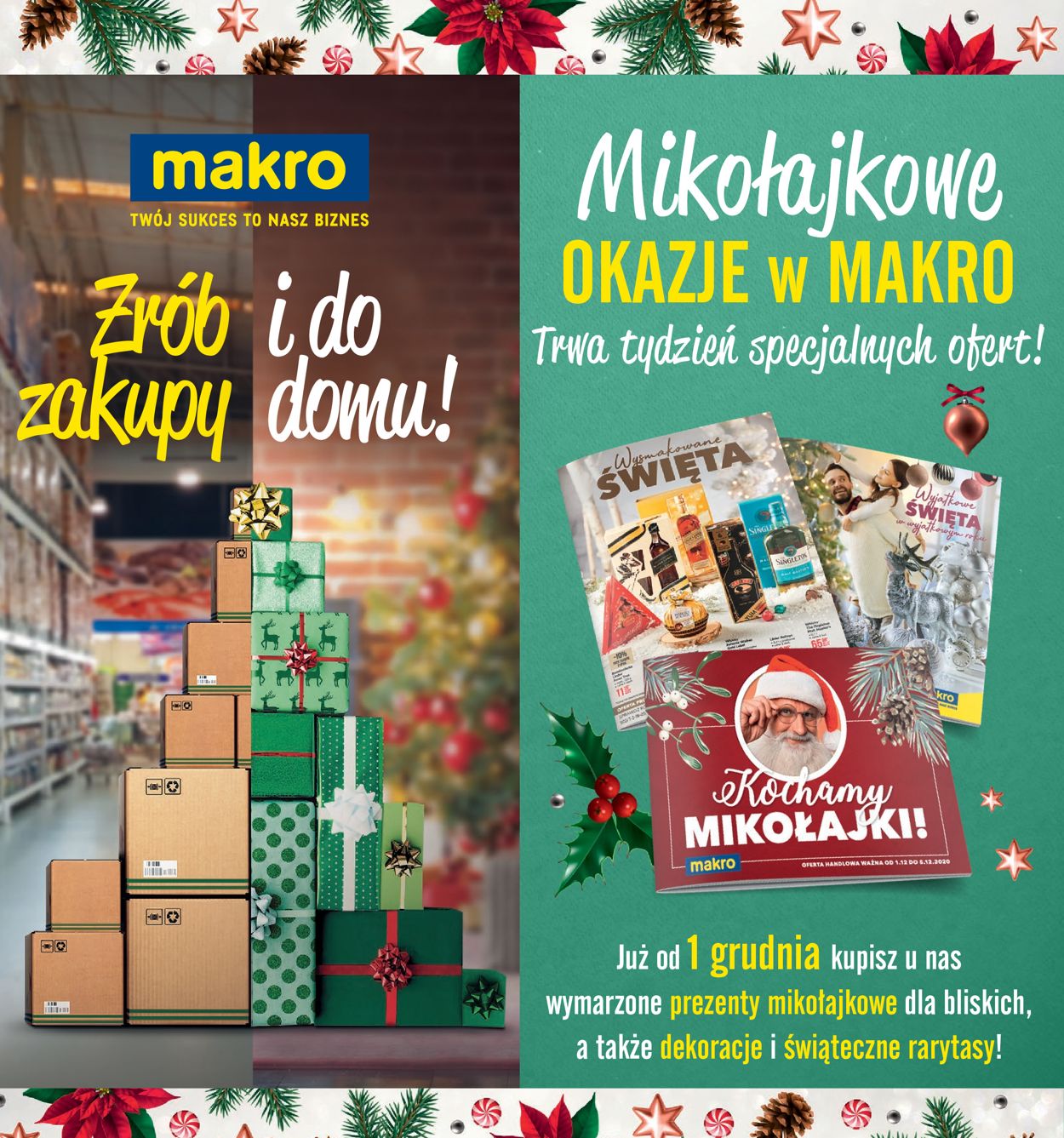 Gazetka promocyjna Makro Gazetka Świąteczna 2020 - 01.12-31.12.2020