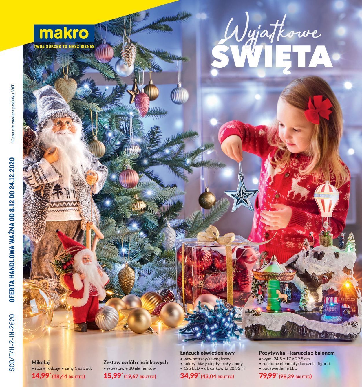 Gazetka promocyjna Makro Gazetka Świąteczna 2020 - 08.12-24.12.2020
