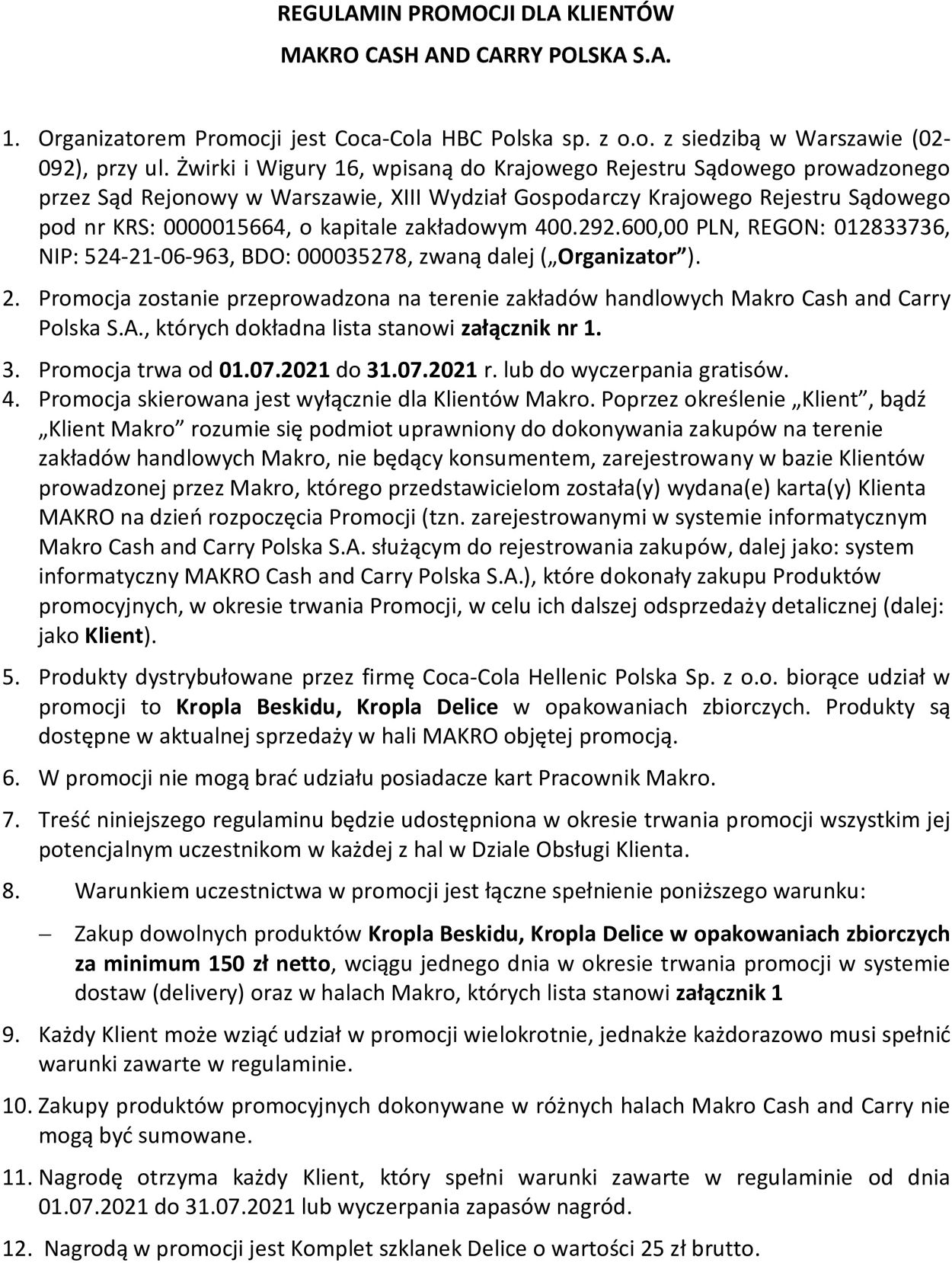 Gazetka promocyjna Makro - 01.07-31.07.2021 (Strona 2)
