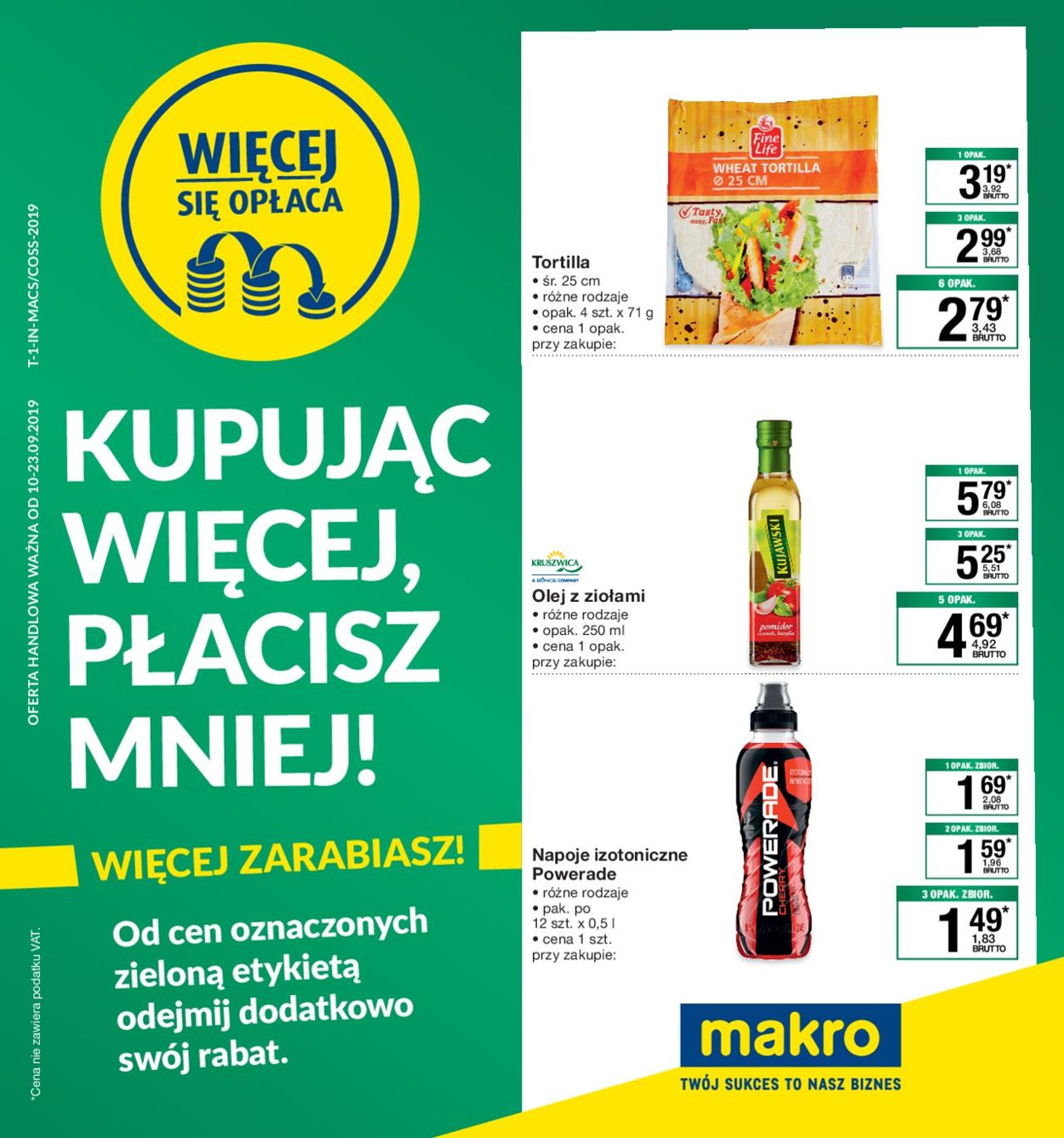 Gazetka promocyjna Makro - 10.09-23.09.2019