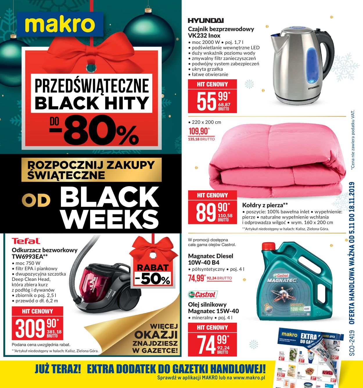 Gazetka promocyjna Makro - Black Weeks 2019 - 05.11-18.11.2019