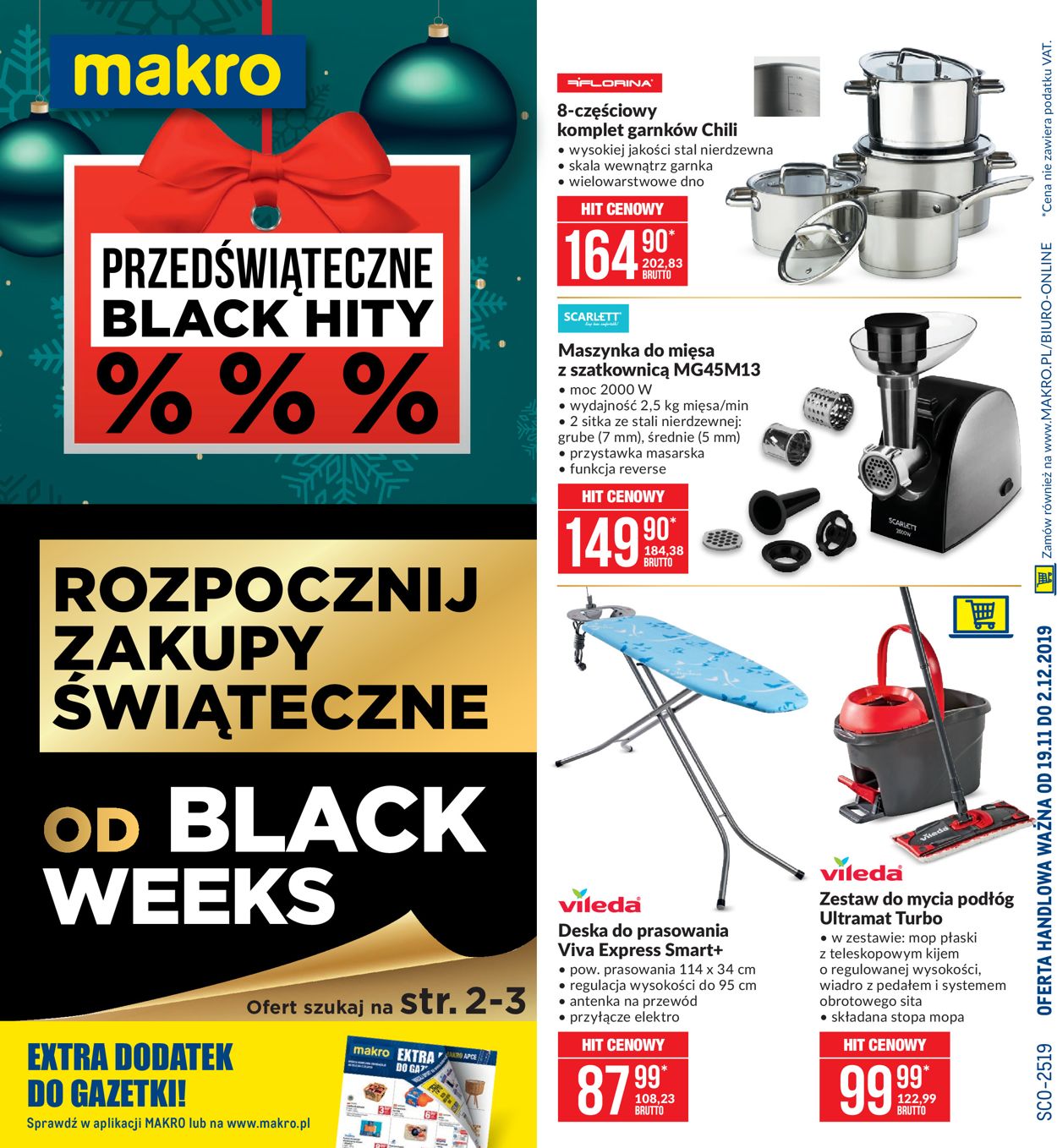 Gazetka promocyjna Makro - Black Weeks 2019 - 19.11-02.12.2019