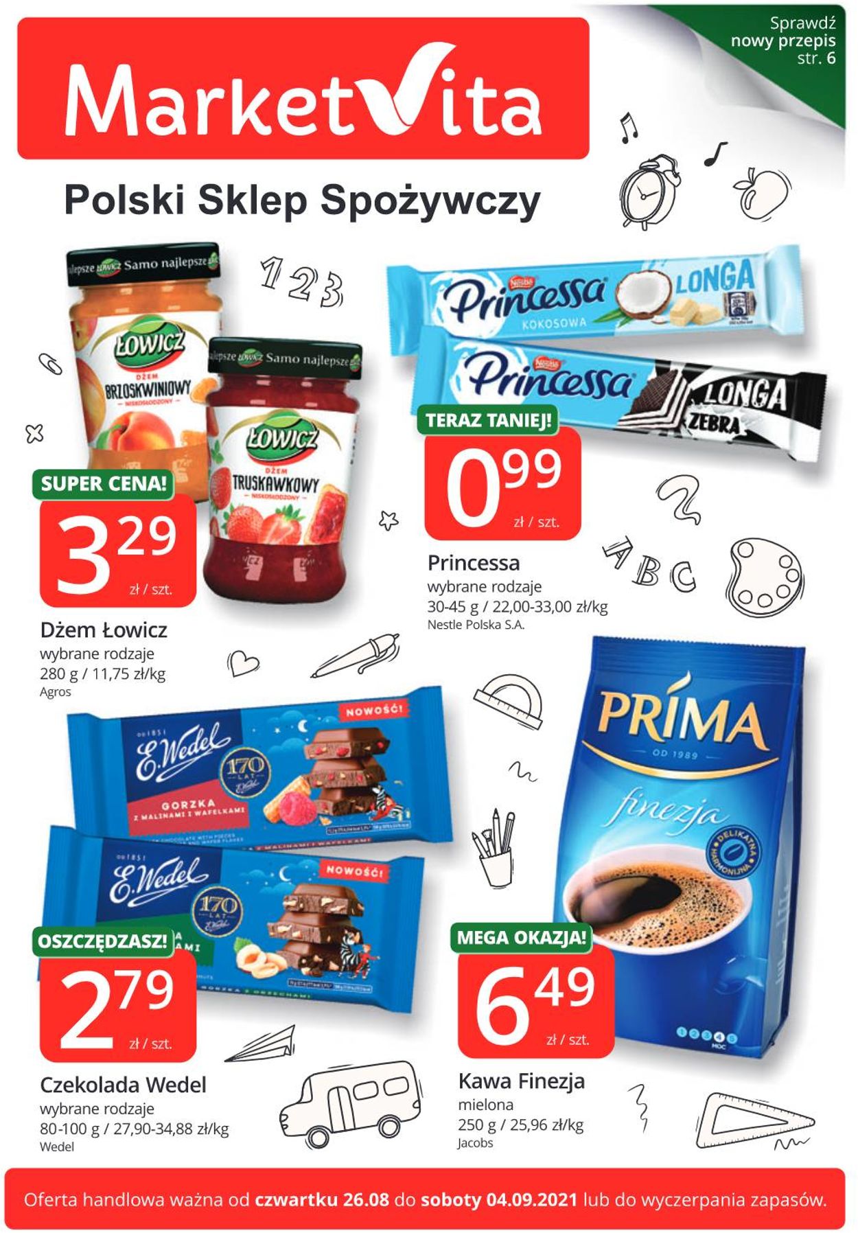 Gazetka promocyjna MarketVita - 26.08-04.09.2021