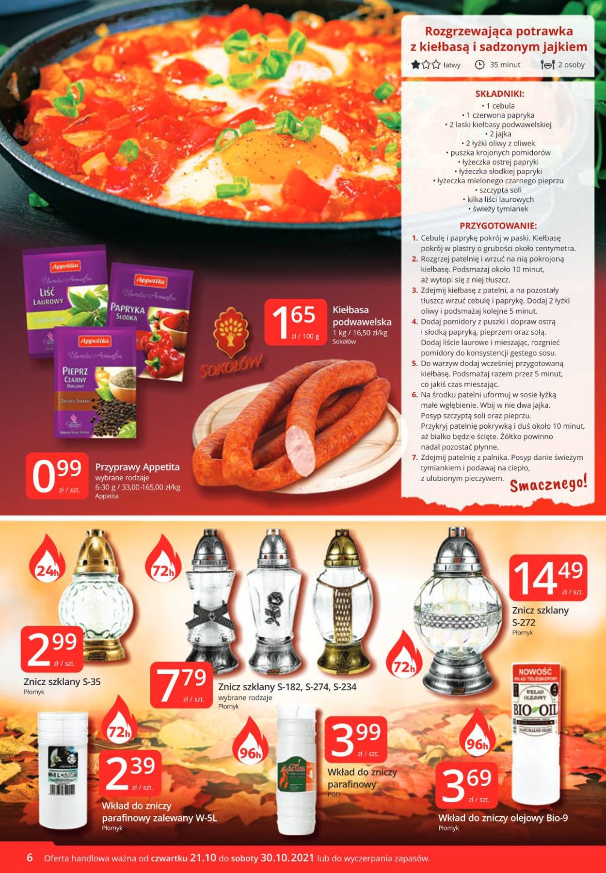 Gazetka promocyjna MarketVita - 21.10-30.10.2021 (Strona 6)