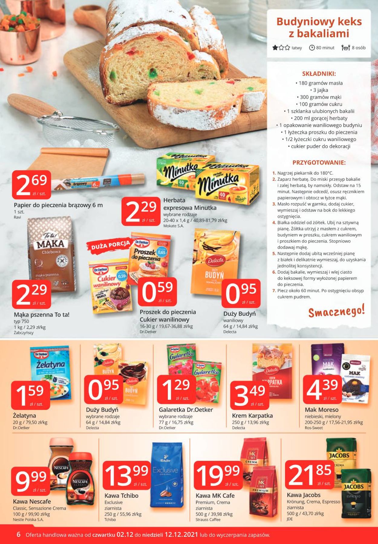 Gazetka promocyjna MarketVita - 02.12-12.12.2021 (Strona 6)