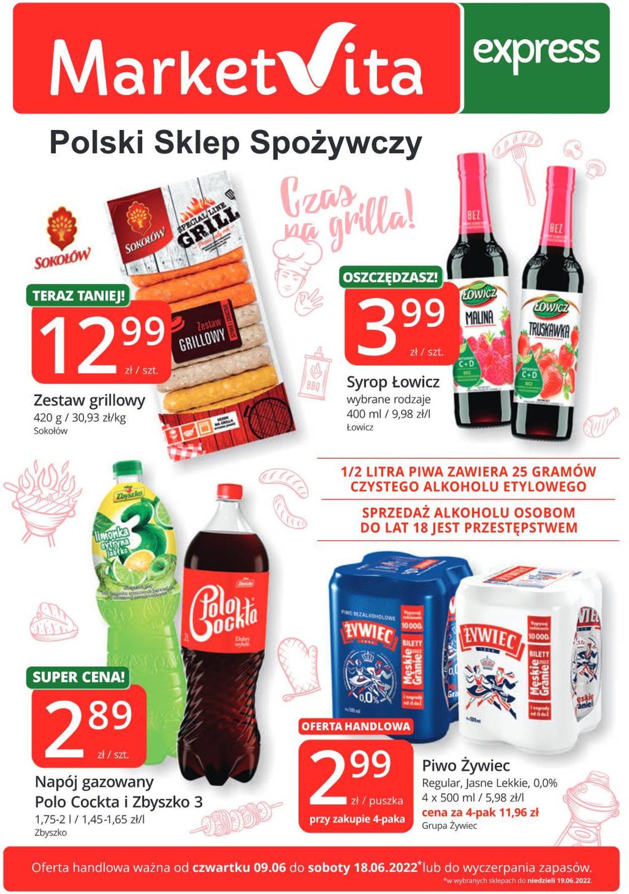 Gazetka promocyjna MarketVita - 09.06-18.06.2022