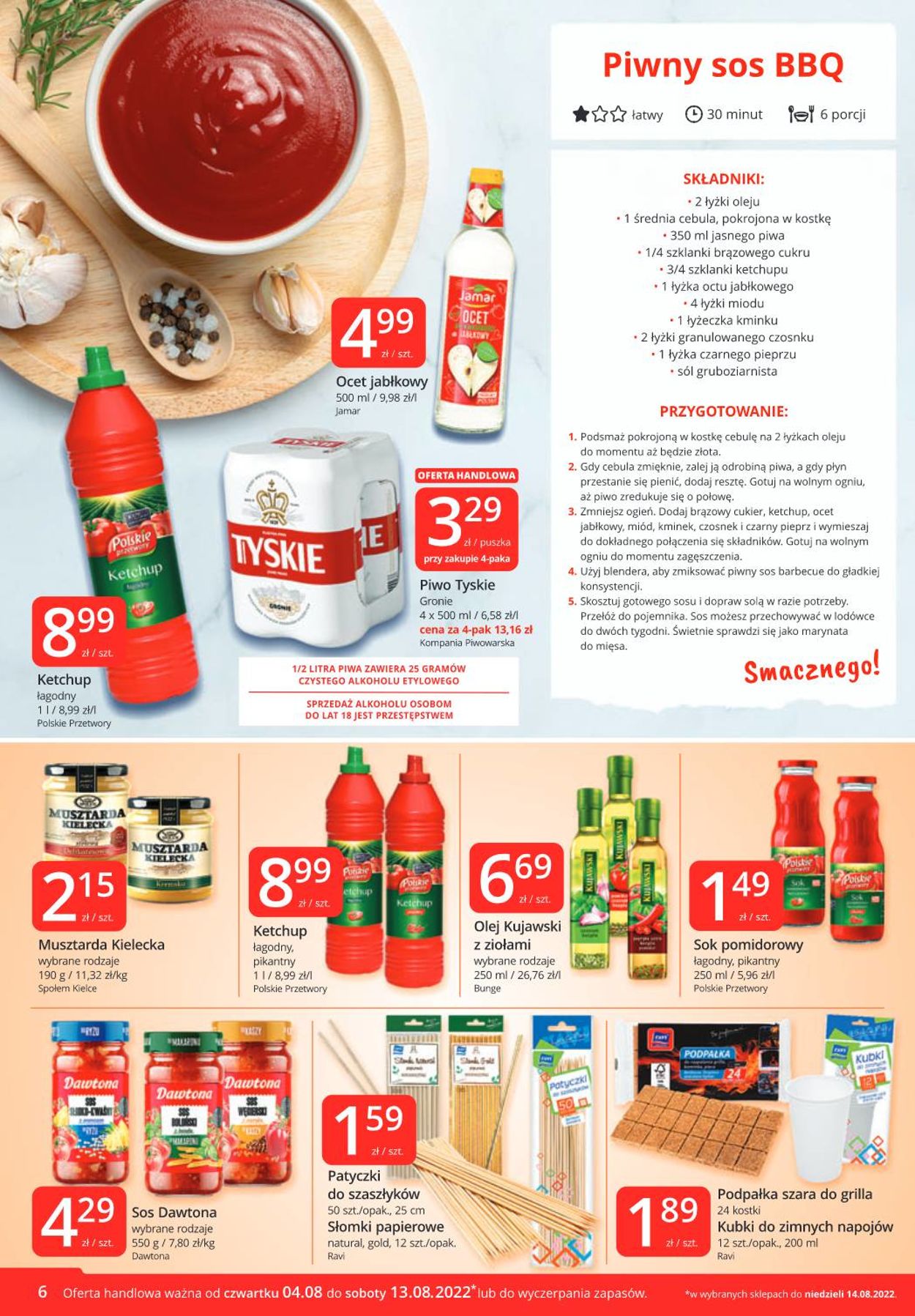 Gazetka promocyjna MarketVita - 04.08-13.08.2022 (Strona 6)