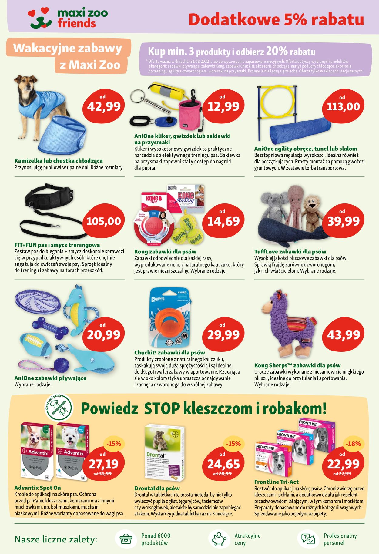 Gazetka promocyjna Maxi Zoo - 03.08-09.08.2022 (Strona 2)