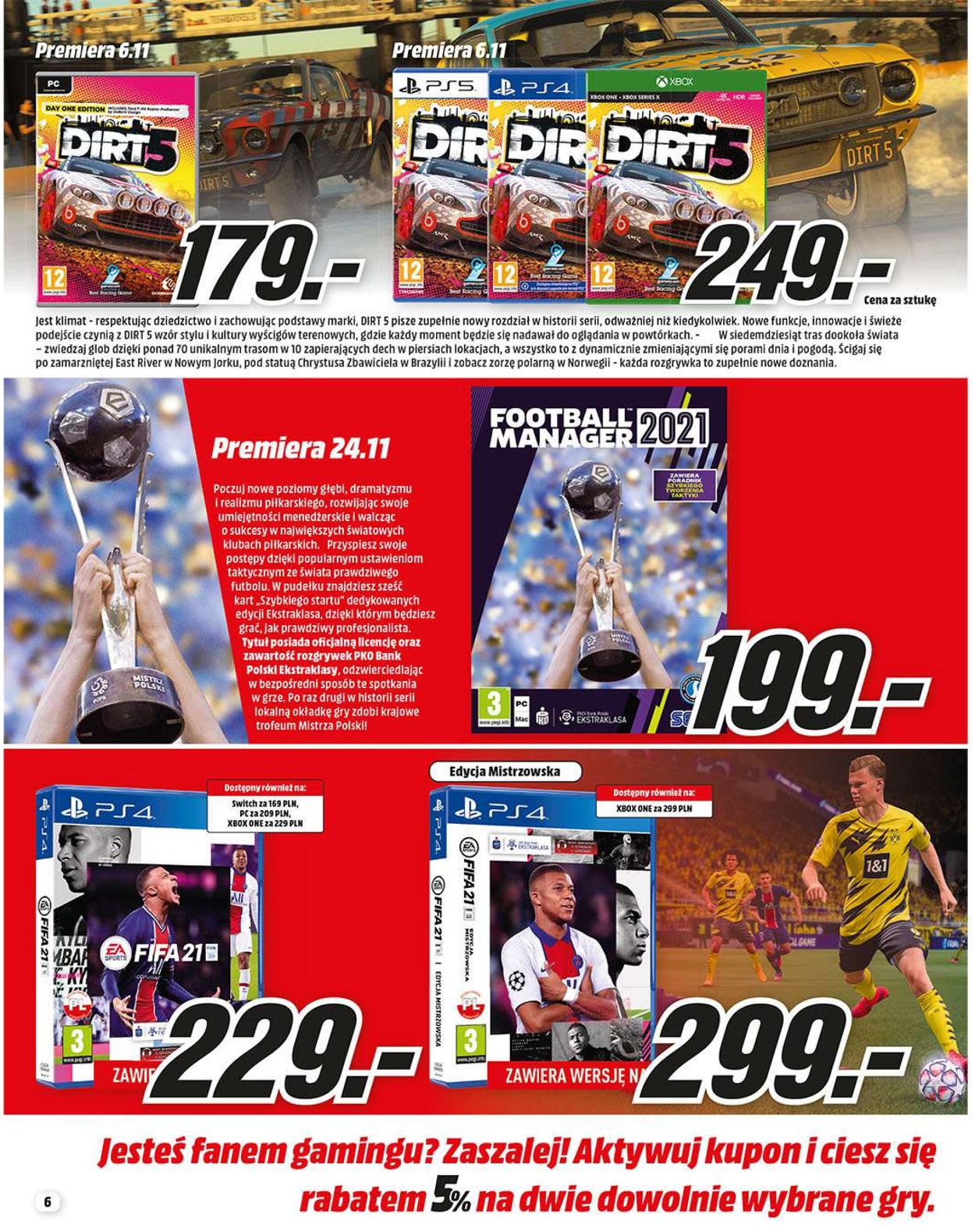 Gazetka promocyjna Media Markt - 01.11-30.11.2020 (Strona 6)