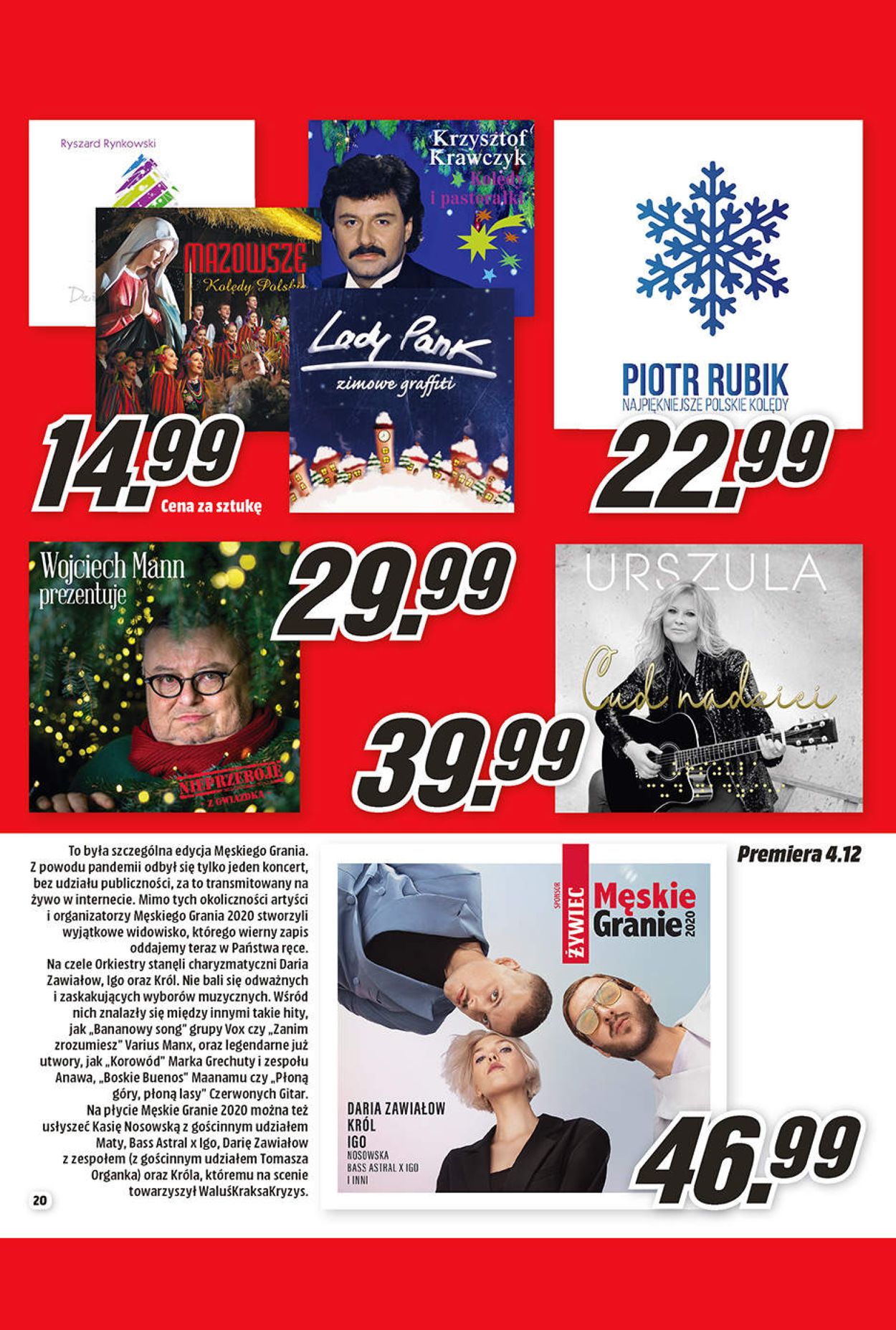 Gazetka promocyjna Media Markt - 01.12-31.12.2020 (Strona 20)
