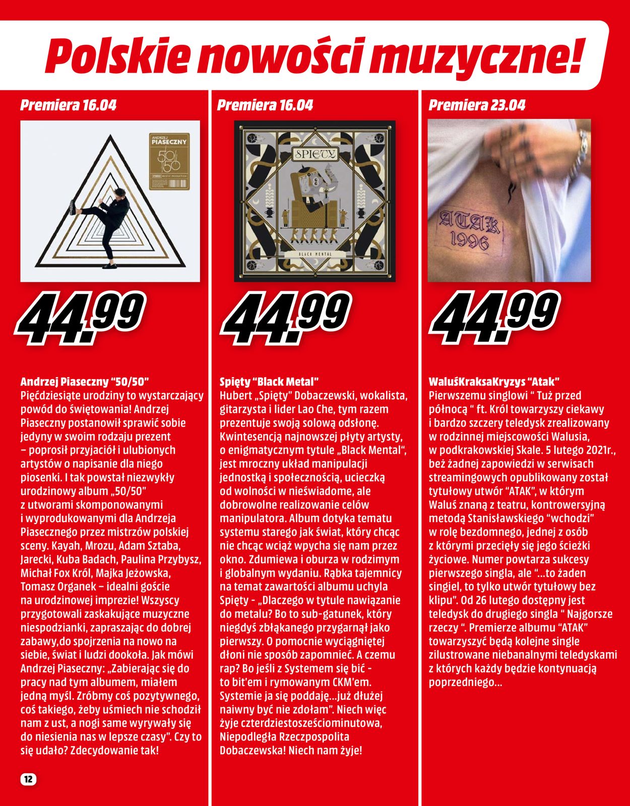 Gazetka promocyjna Media Markt - 01.04-30.04.2021 (Strona 12)