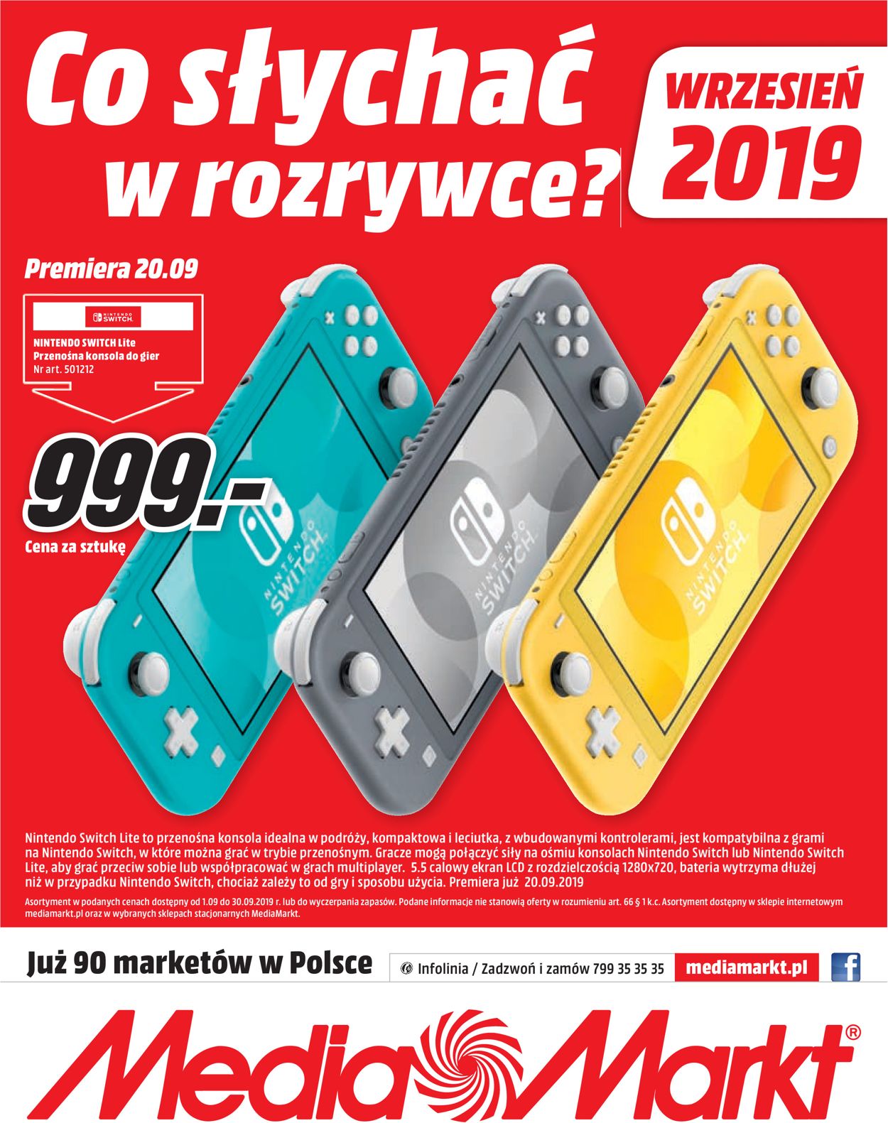 Gazetka promocyjna Media Markt - 01.09-01.10.2019 (Strona 20)