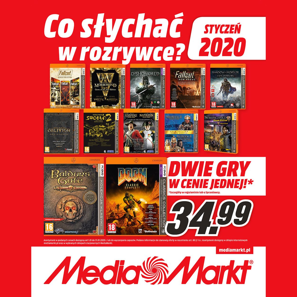 Gazetka promocyjna Media Markt - 01.01-31.01.2020