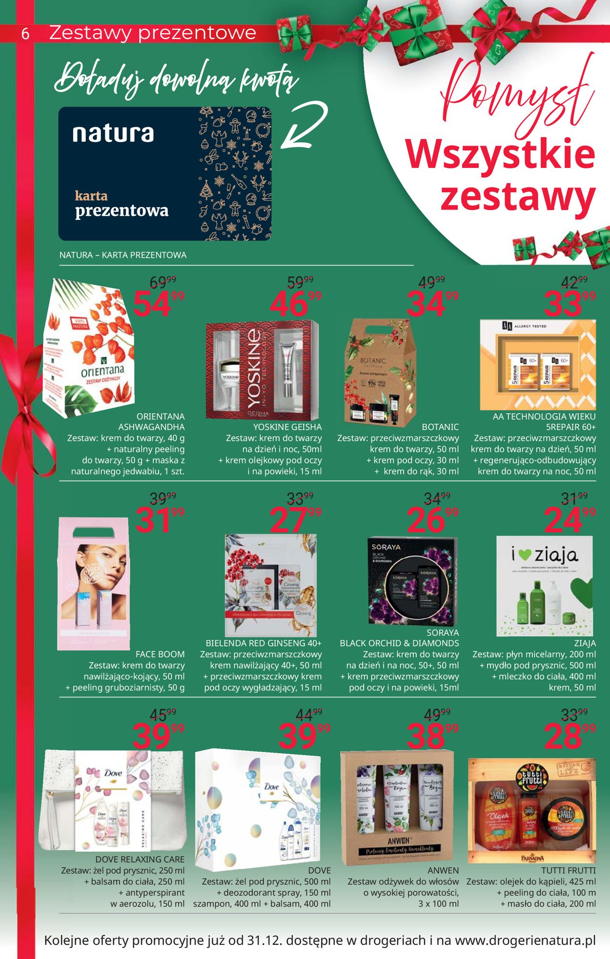 Gazetka promocyjna Natura Gazetka Świąteczna 2020 - 17.12-30.12.2020 (Strona 6)