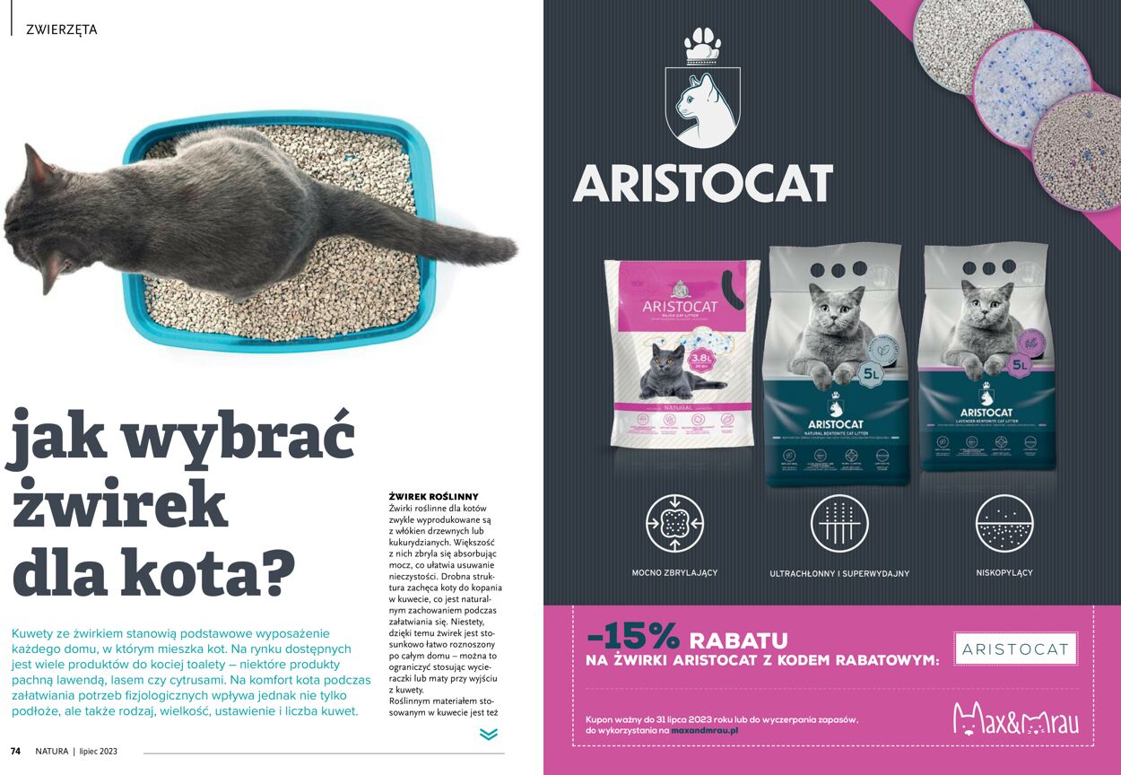 Gazetka promocyjna Natura - 01.07-31.07.2023 (Strona 38)
