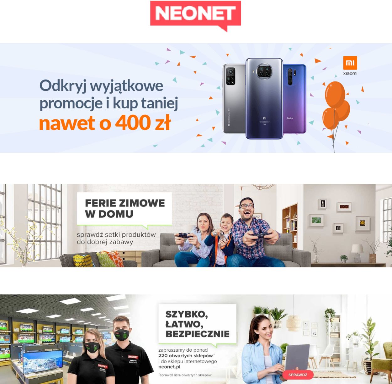 Gazetka promocyjna Neonet - 12.01-18.01.2021