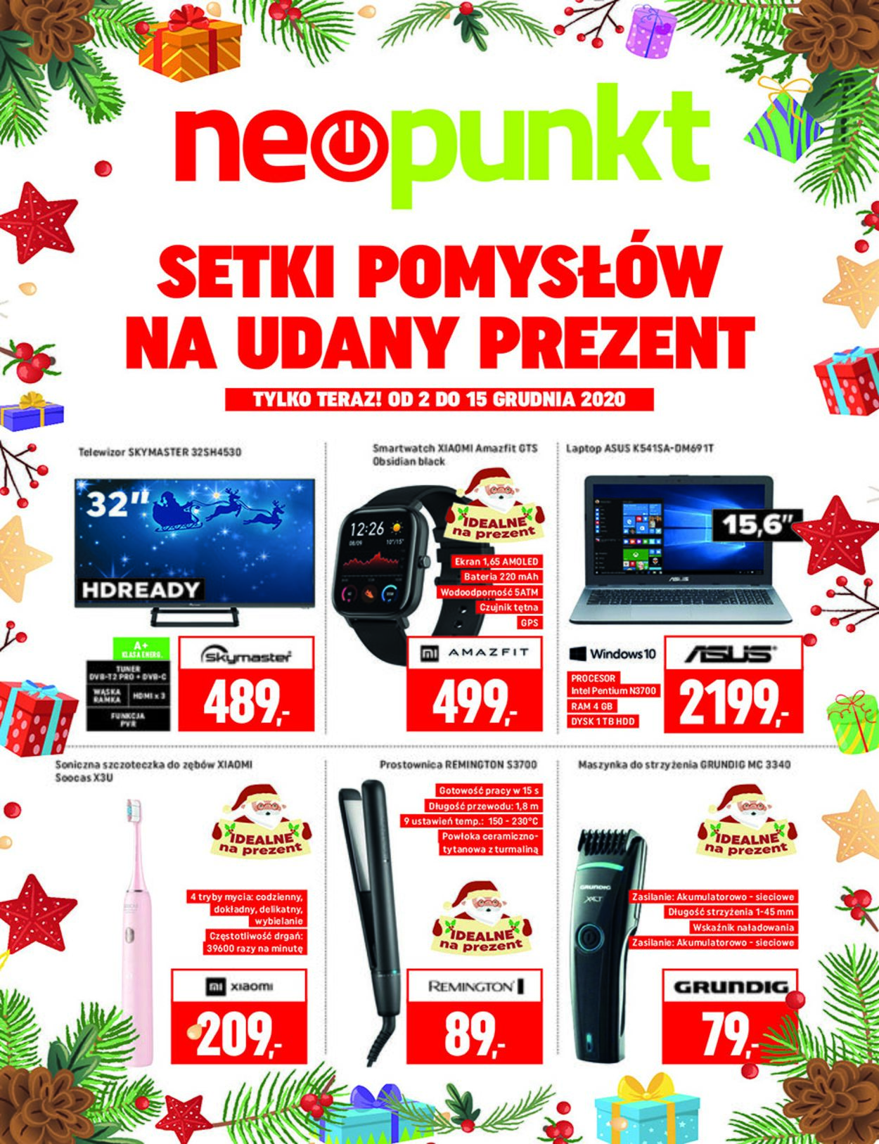 Gazetka promocyjna Neopunkt Gazetka Świąteczna 2020 - 02.12-15.12.2020 (Strona 8)