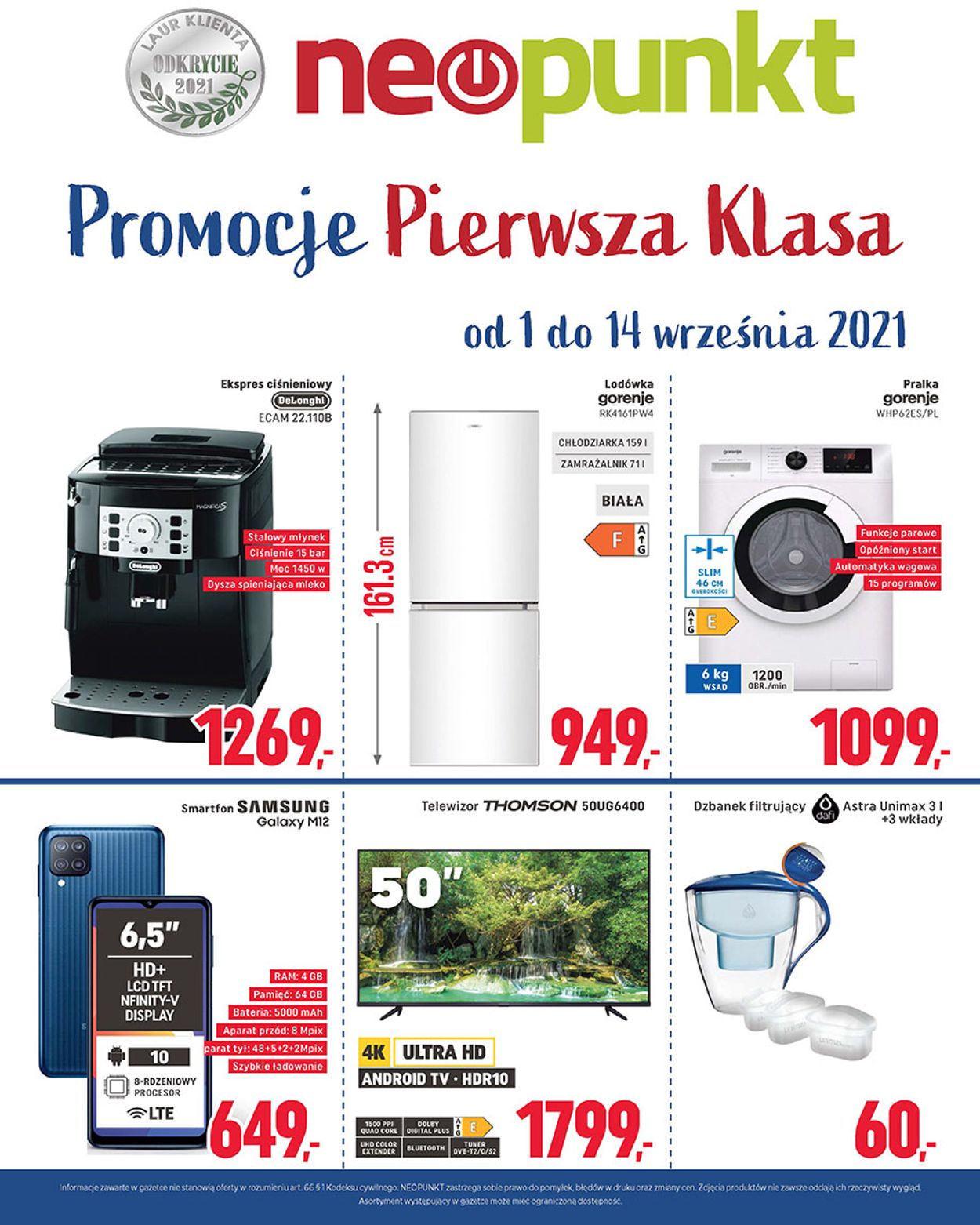 Gazetka promocyjna Neopunkt - 01.09-14.09.2021 (Strona 8)