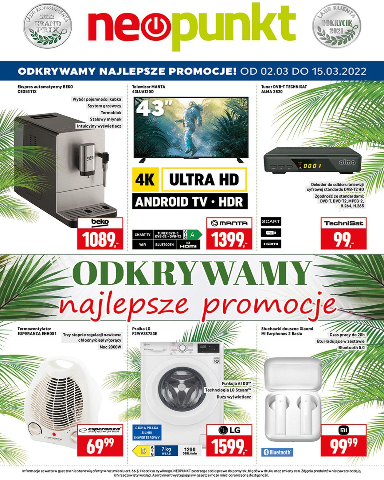 Gazetka promocyjna Neopunkt - 02.03-15.03.2022 (Strona 8)
