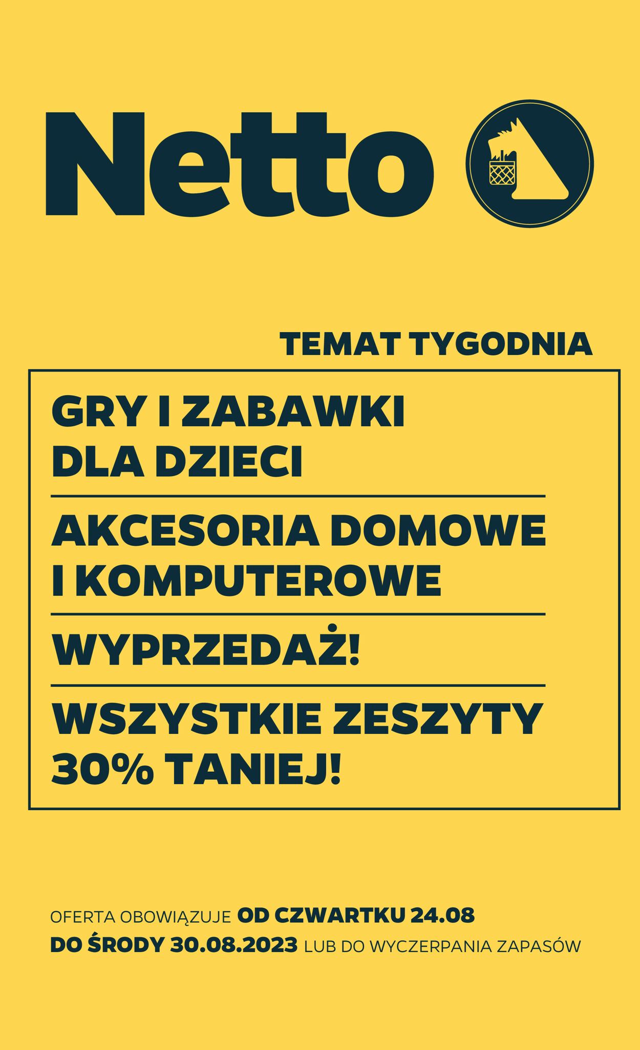 Gazetka promocyjna Netto - 24.08-30.08.2023