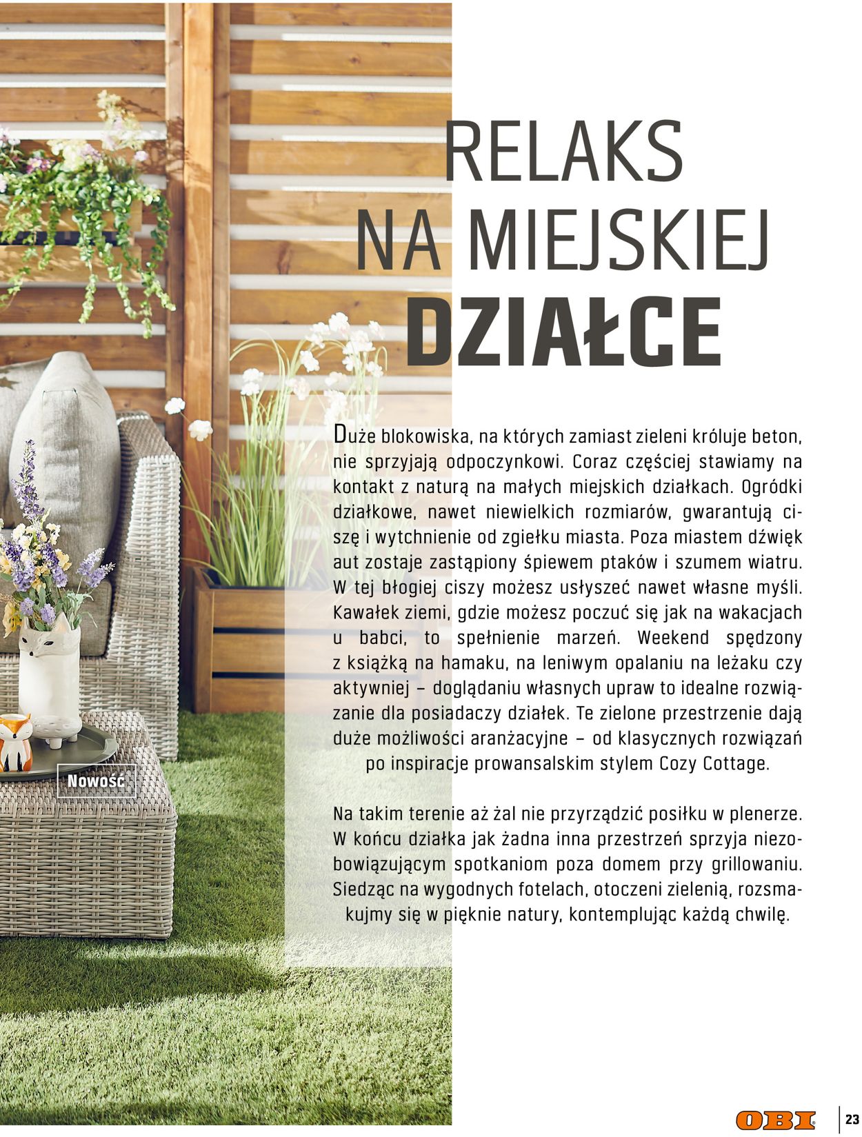 Gazetka promocyjna Obi - 08.03-31.08.2021 (Strona 23)