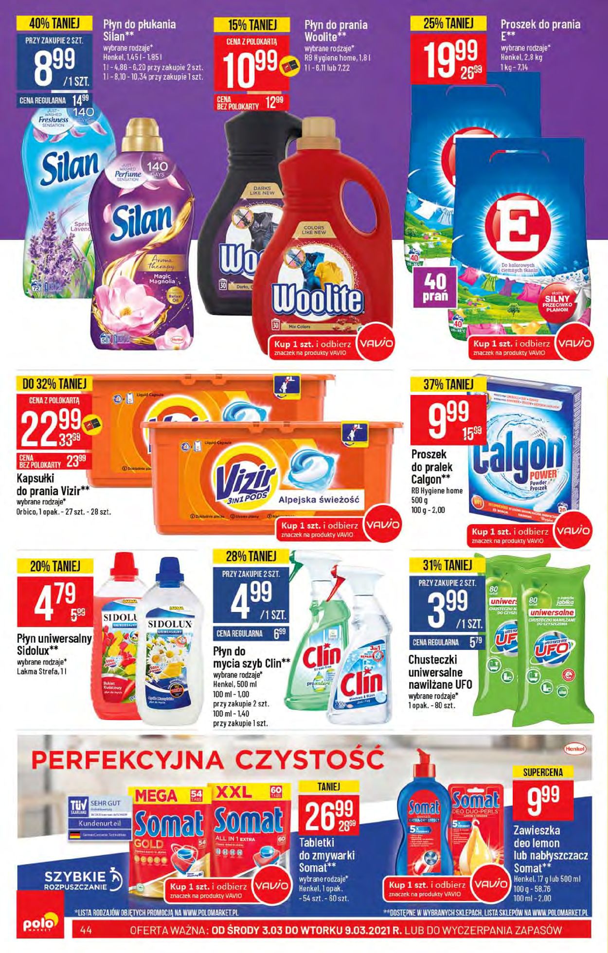 Gazetka promocyjna Polomarket - 03.03-09.03.2021 (Strona 44)
