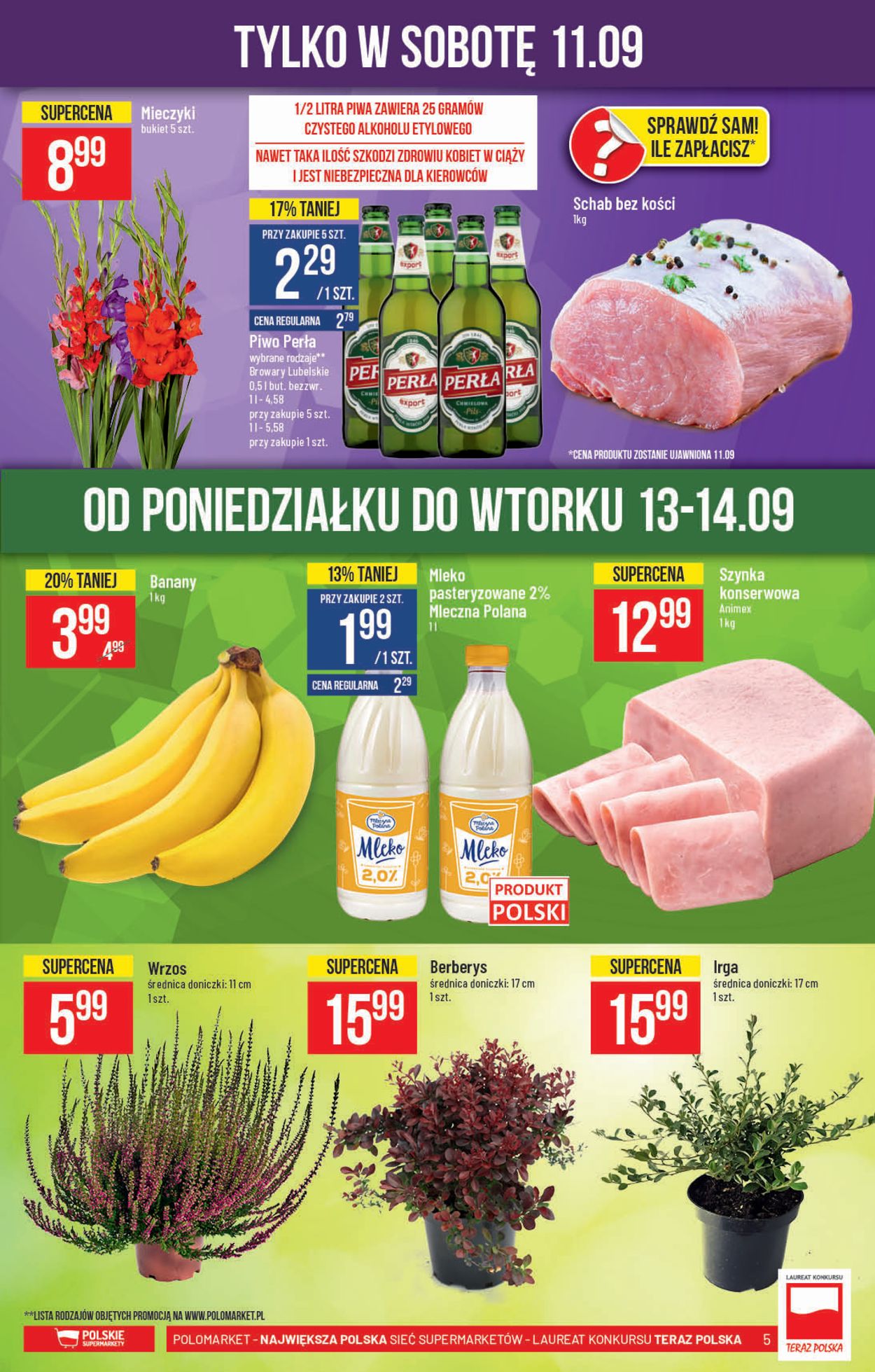 Gazetka promocyjna Polomarket - 08.09-14.09.2021 (Strona 5)