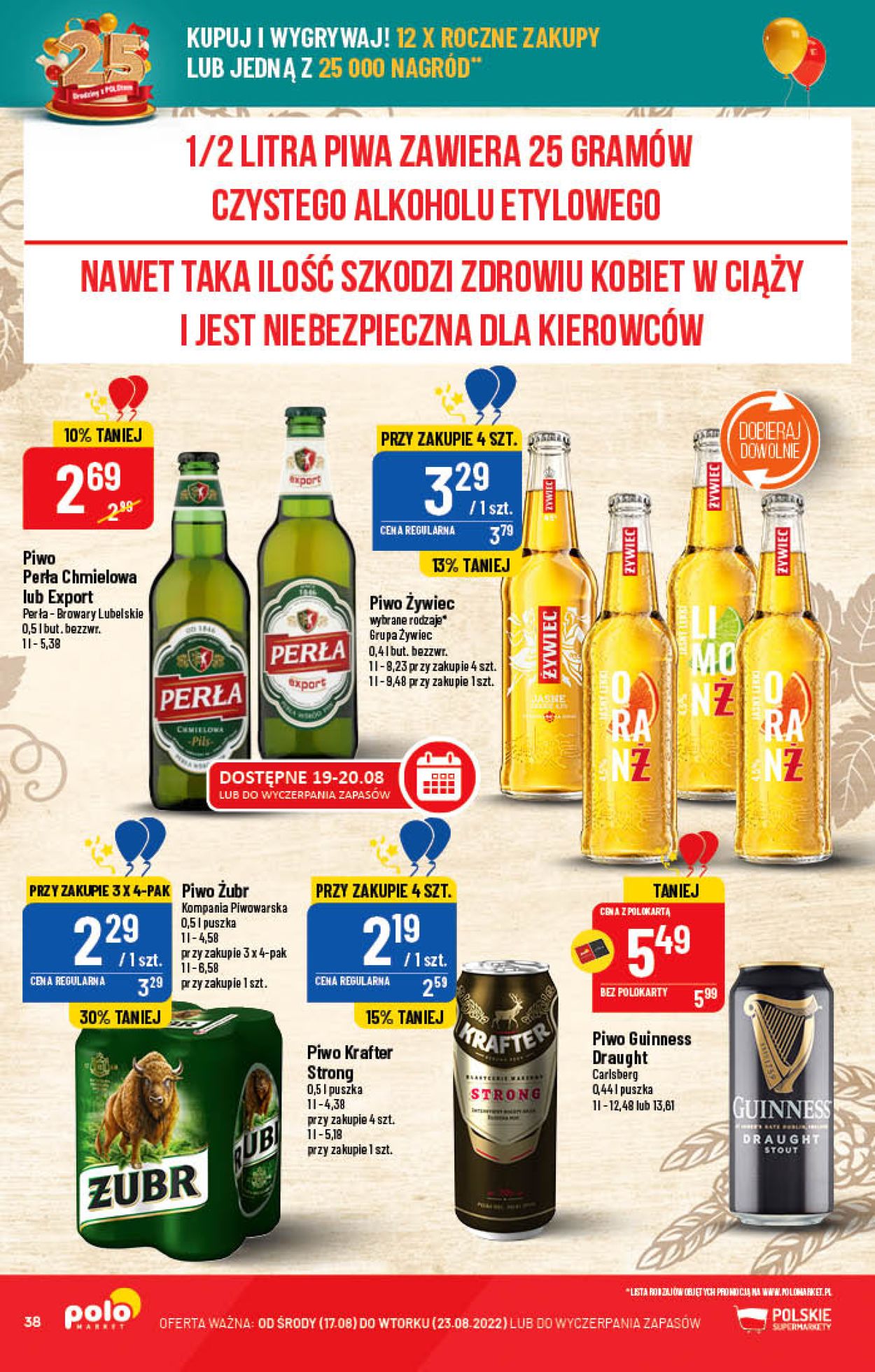 Gazetka promocyjna Polomarket - 17.08-23.08.2022 (Strona 38)