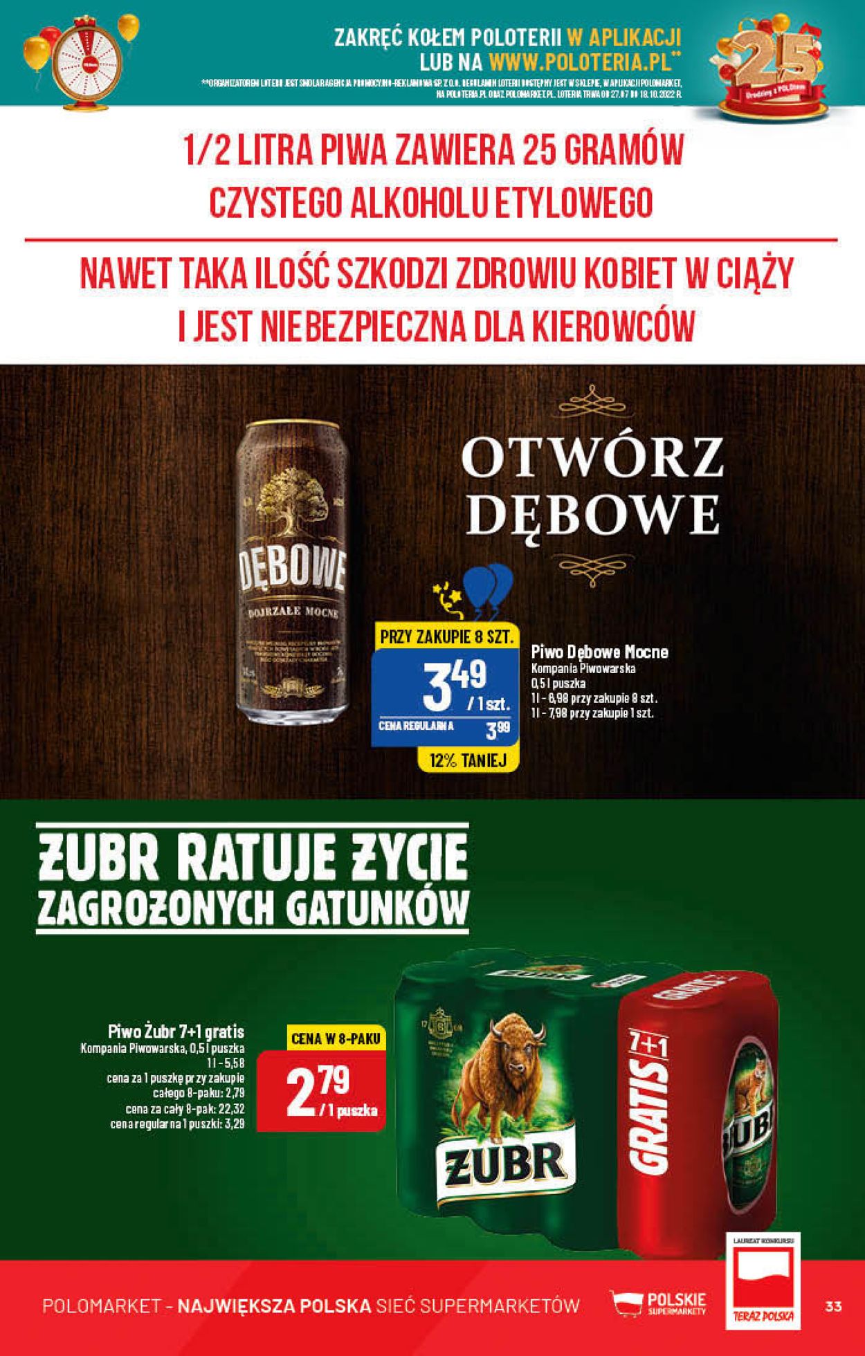 Gazetka promocyjna Polomarket - 31.08-06.09.2022 (Strona 33)
