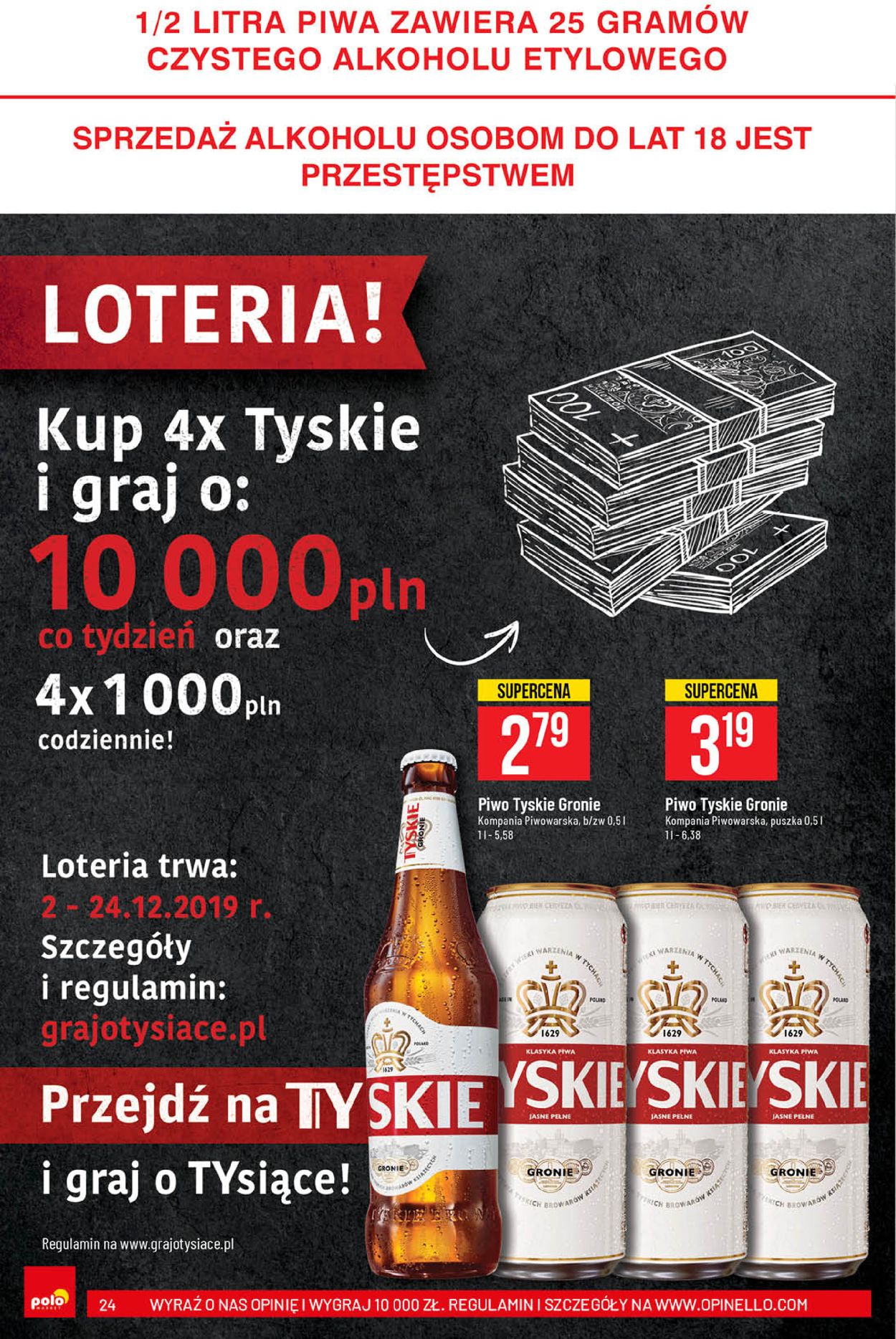 Gazetka promocyjna Polomarket - Gazetka Świąteczna 2019 - 04.12-10.12.2019 (Strona 24)