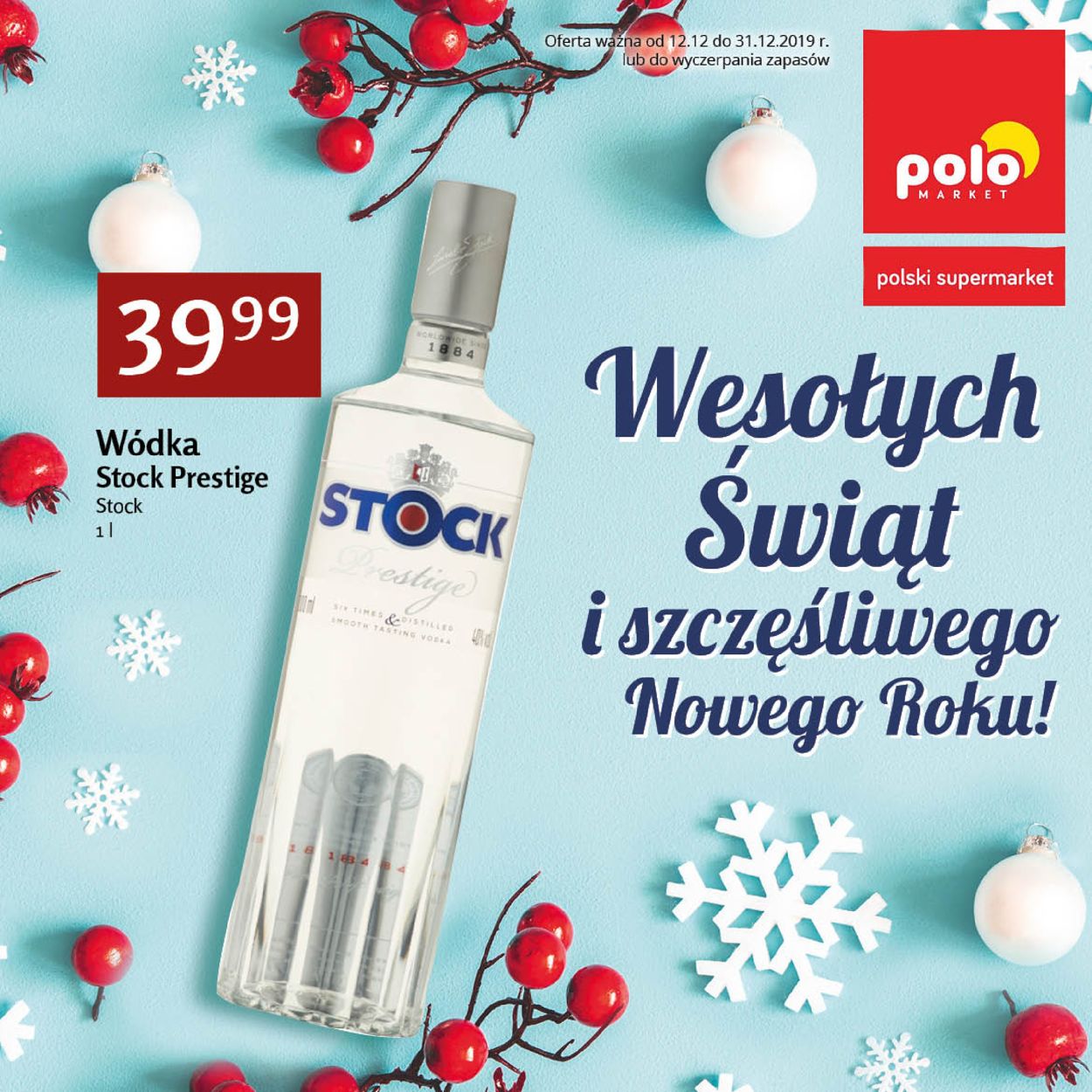 Gazetka promocyjna Polomarket - Gazetka Świąteczna 2019 - 12.12-31.12.2019