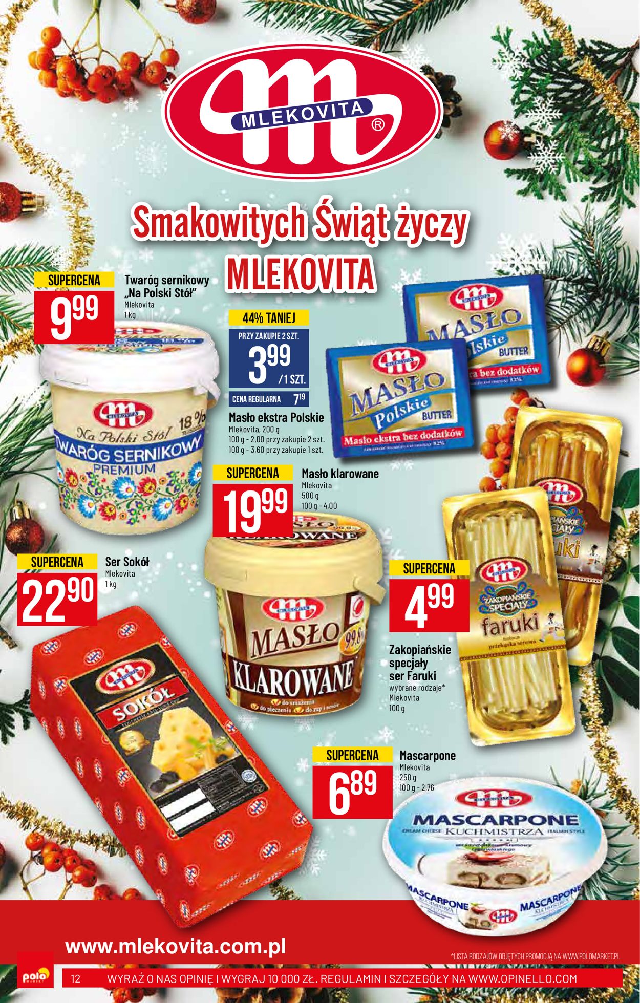 Gazetka promocyjna Polomarket - Gazetka Świąteczna 2019 - 18.12-24.12.2019 (Strona 12)