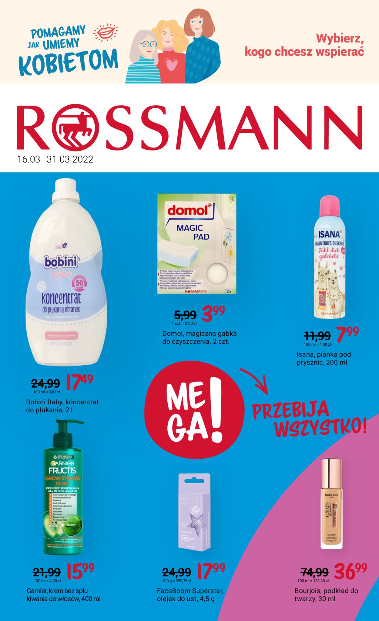 Gazetka promocyjna Rossmann - 16.03-31.03.2022