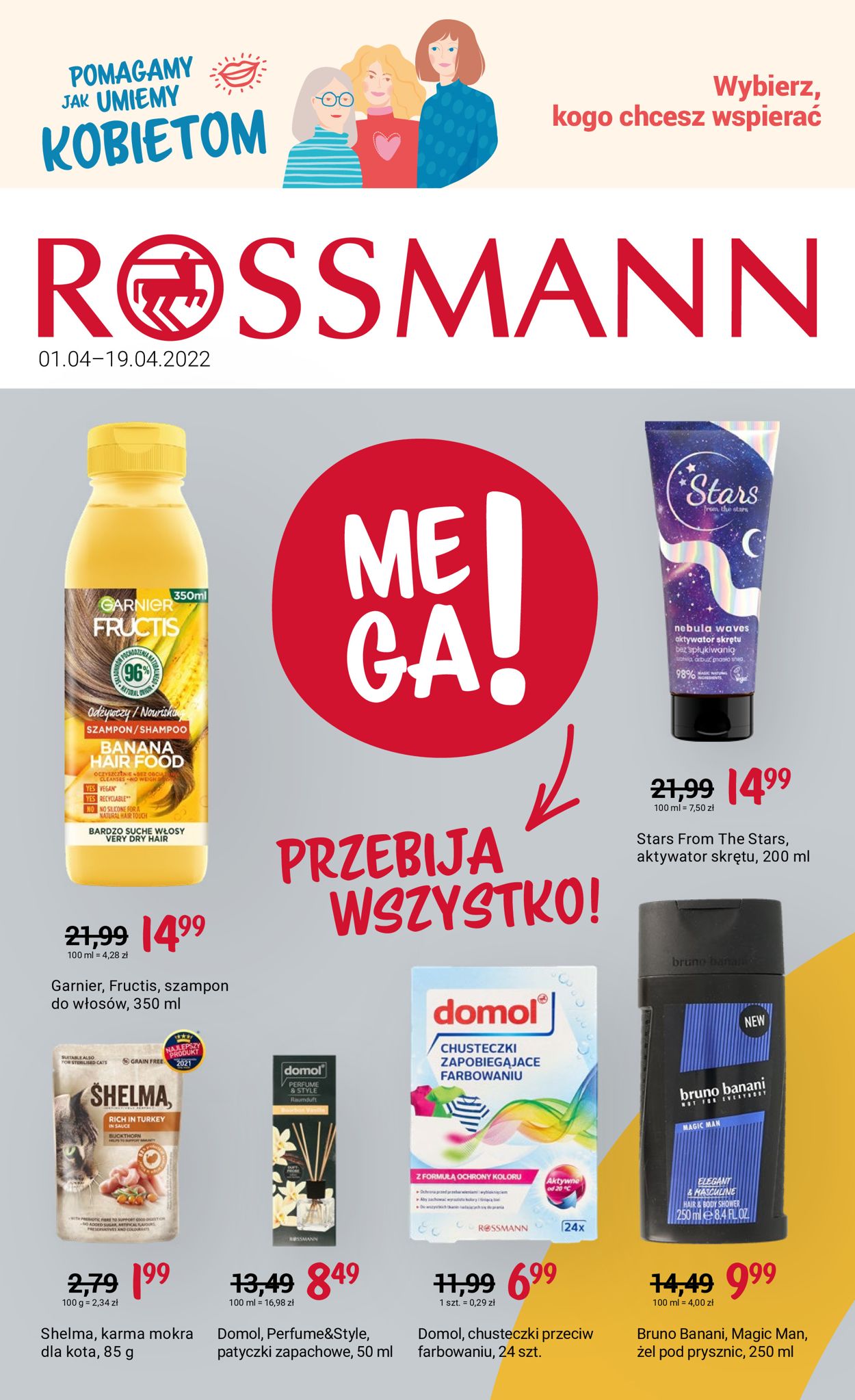 Gazetka promocyjna Rossmann - 01.04-19.04.2022