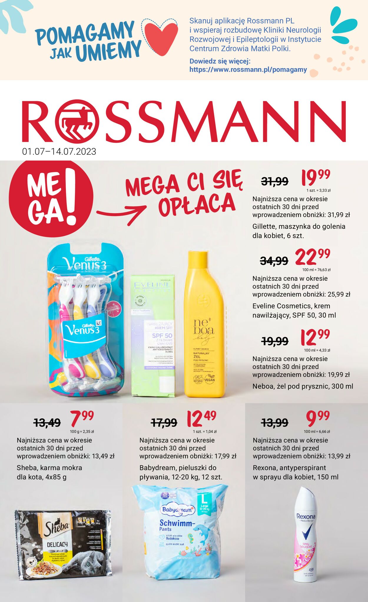 Gazetka promocyjna Rossmann - 01.07-08.07.2023