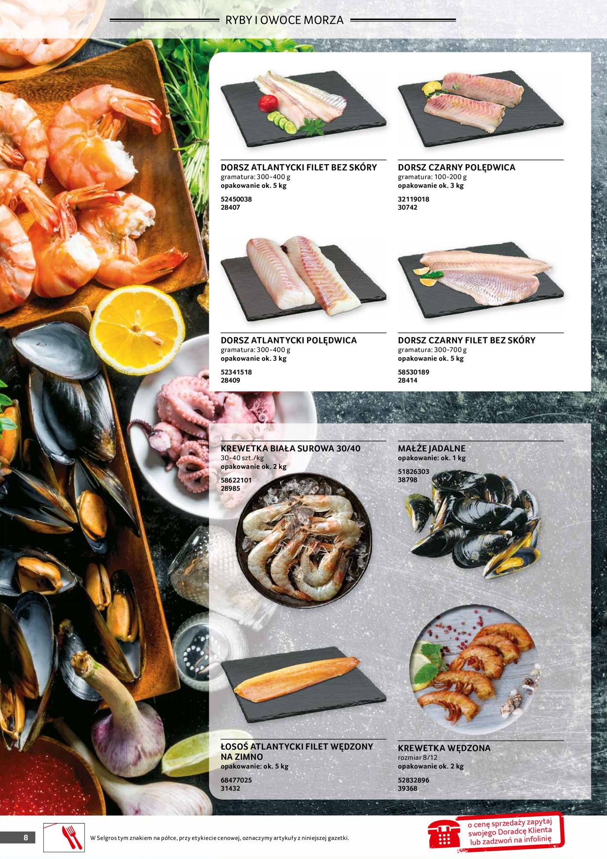 Gazetka promocyjna Selgros Oferta gastronomiczna - 01.01-31.01.2021 (Strona 8)