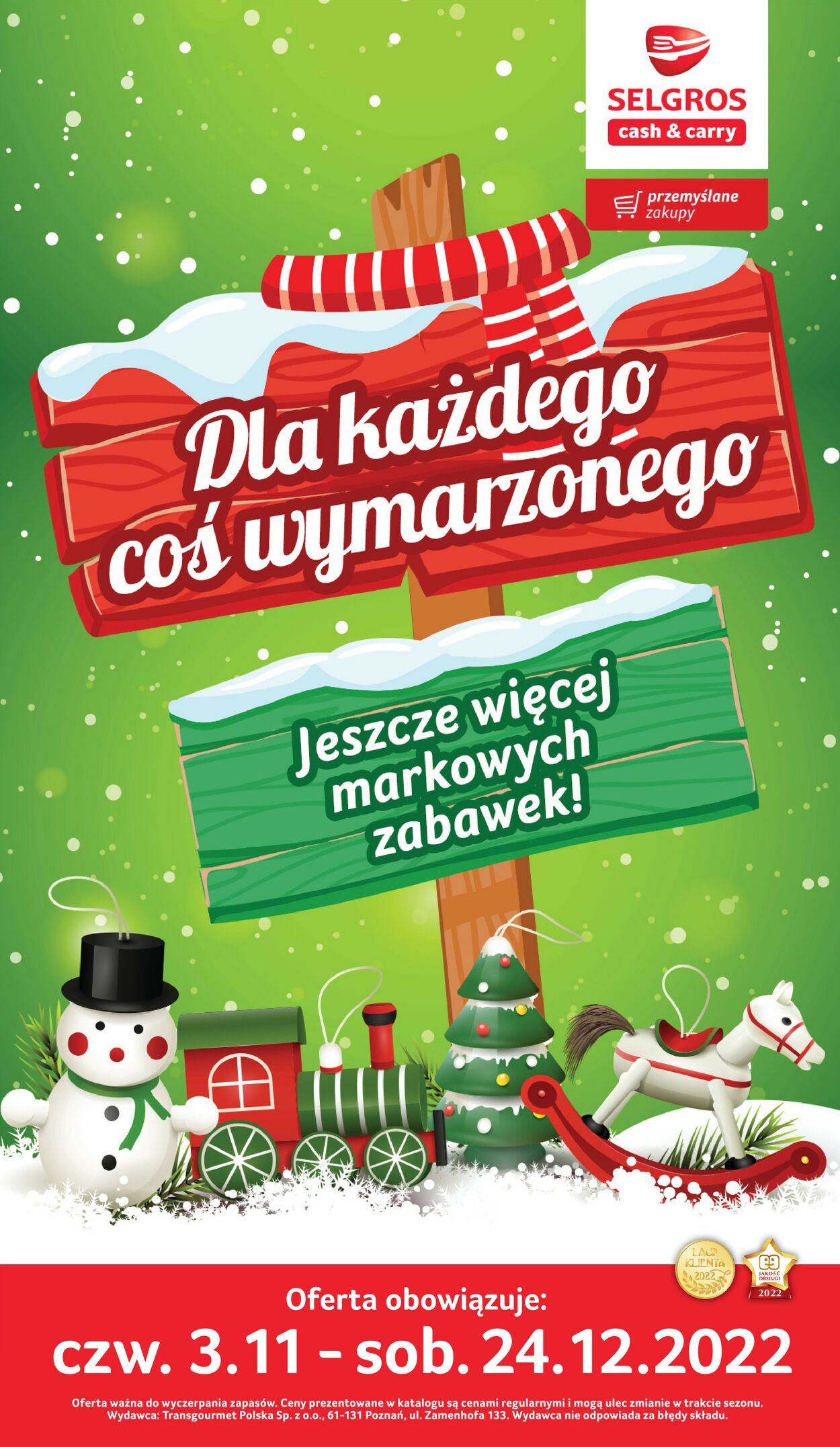 Gazetka promocyjna Selgros - 03.11-24.12.2022
