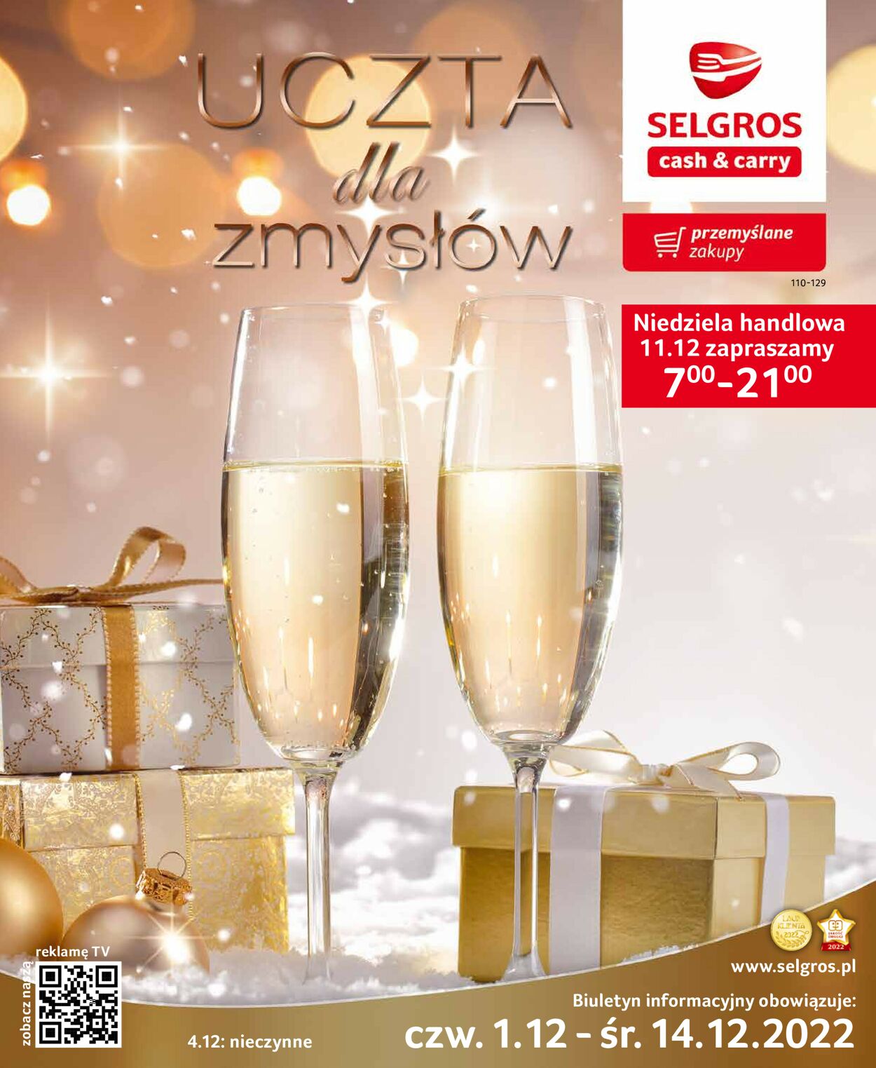 Gazetka promocyjna Selgros - 01.12-14.12.2022