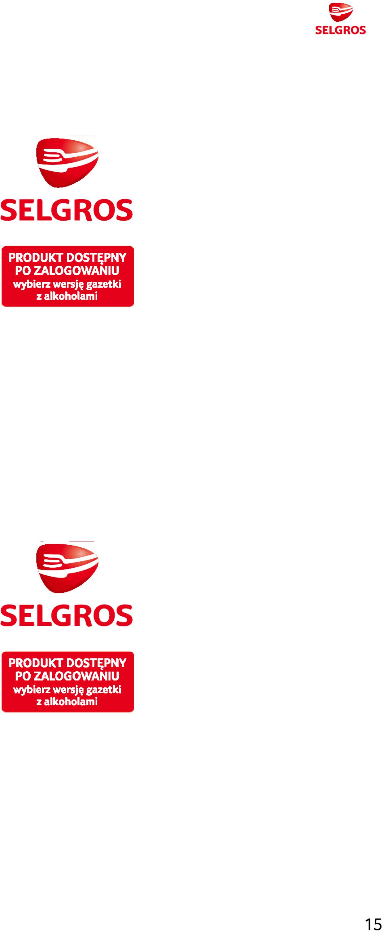 Gazetka promocyjna Selgros - 18.05-31.05.2023 (Strona 15)
