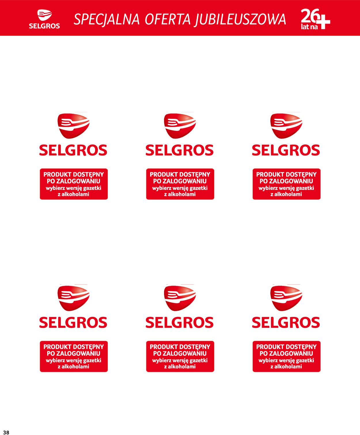 Gazetka promocyjna Selgros - 29.06-12.07.2023 (Strona 38)