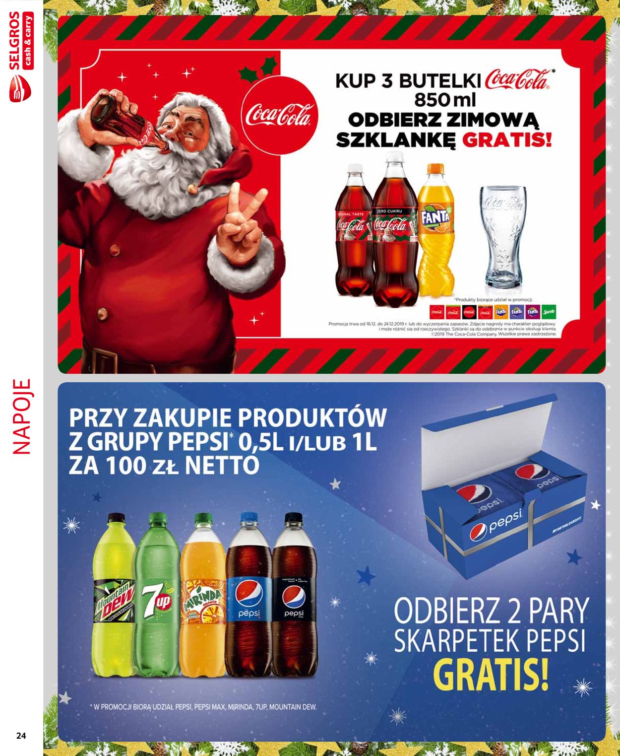 Gazetka promocyjna Selgros - Gazetka Świąteczna 2019 - 16.12-24.12.2019 (Strona 24)