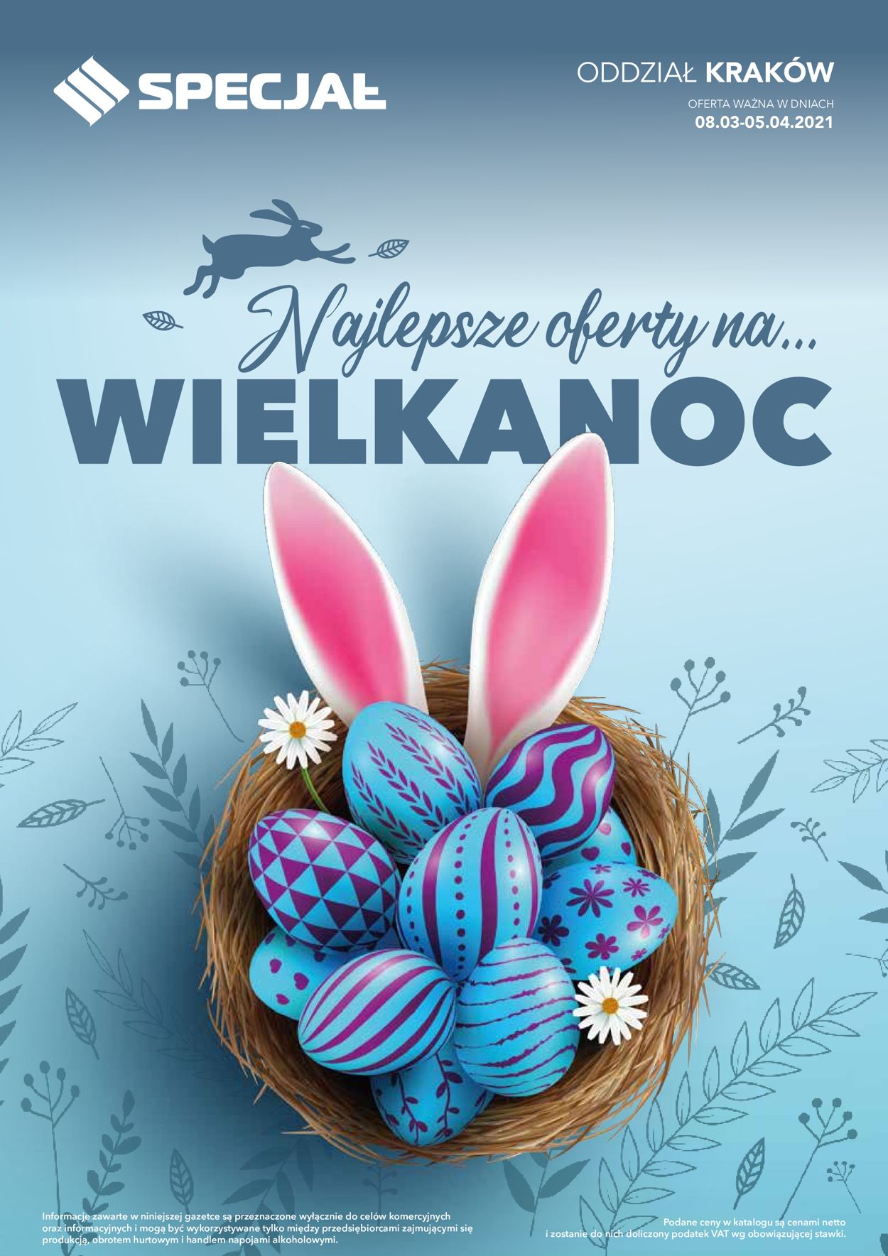 Gazetka promocyjna Specjał Wielkanoc 2021! - Oddział Kraków - 08.03-05.04.2021