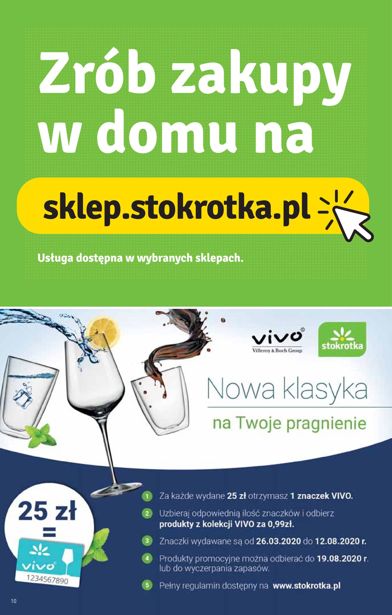 Gazetka promocyjna Stokrotka - 07.05-13.05.2020 (Strona 10)