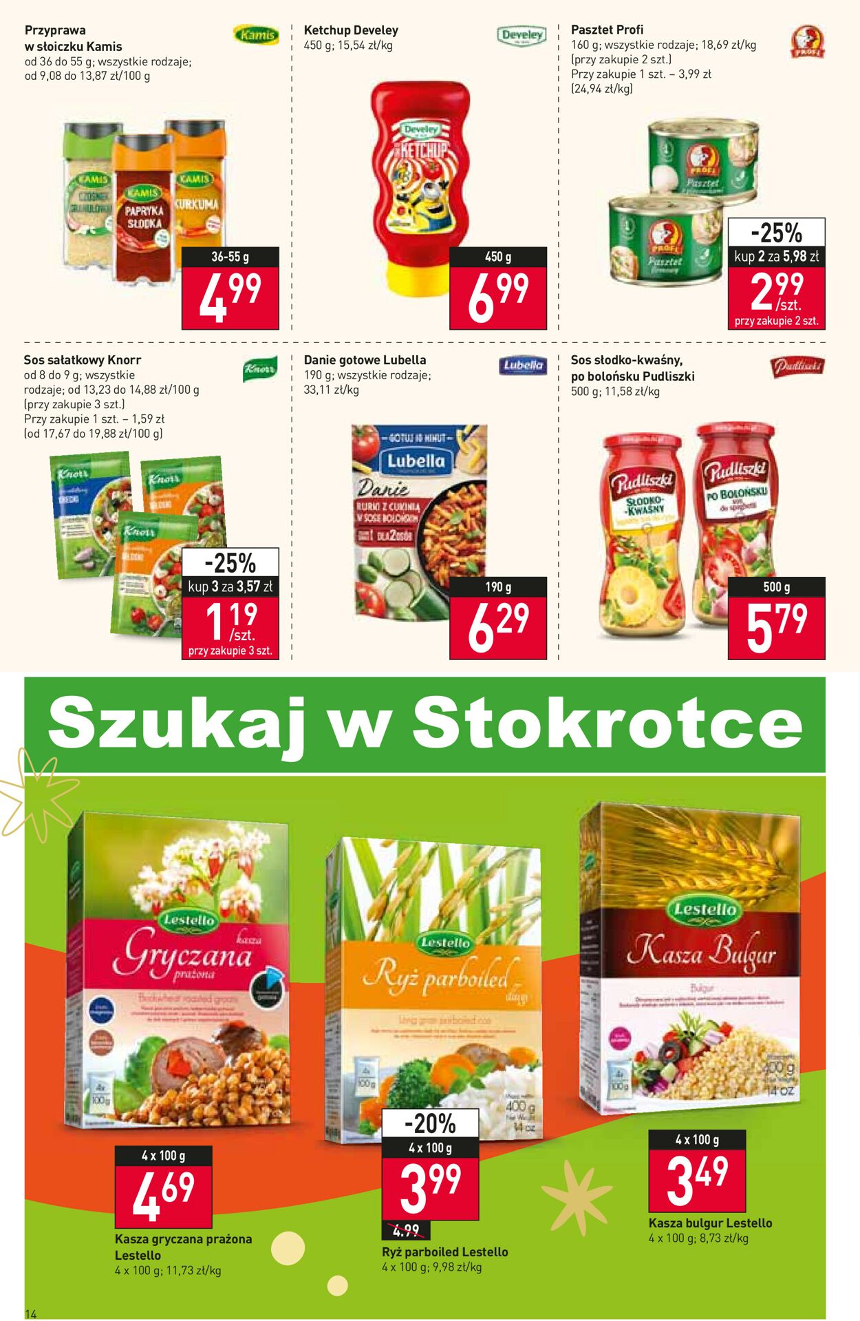 Gazetka promocyjna Stokrotka - 17.11-23.11.2022 (Strona 14)