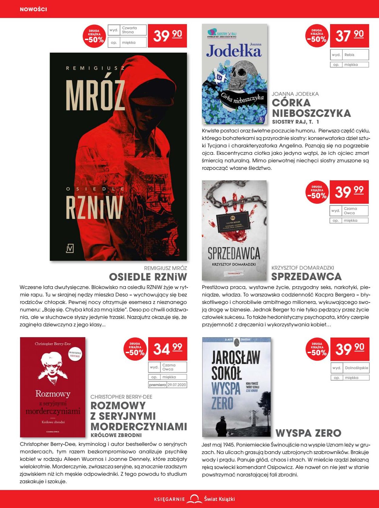 Gazetka promocyjna Świat Książki - 15.07-11.08.2020 (Strona 10)