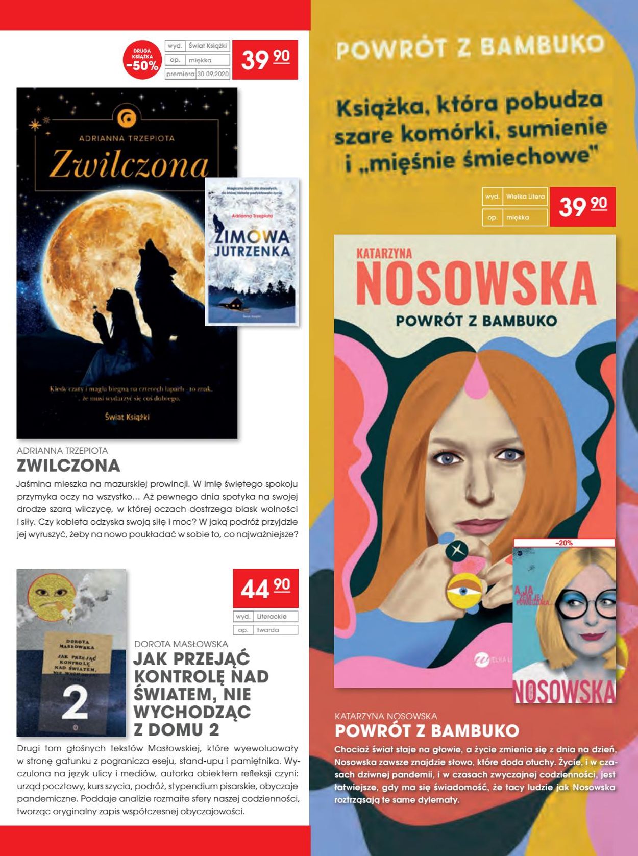 Gazetka promocyjna Świat Książki - 14.09-13.10.2020 (Strona 5)